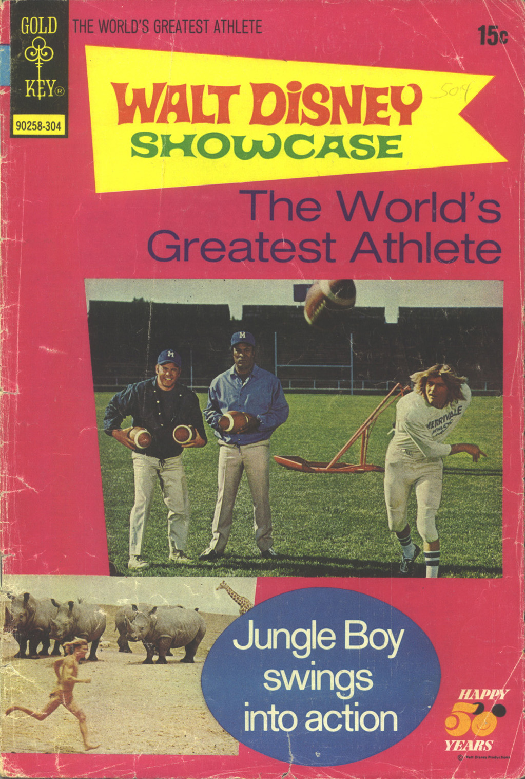 Read online Walt Disney Showcase (1970) comic -  Issue #14 - 1