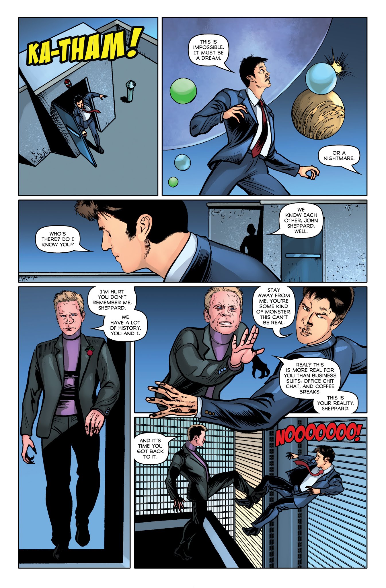 Read online Stargate Atlantis / Stargate Universe Anthology comic -  Issue # Full - 24