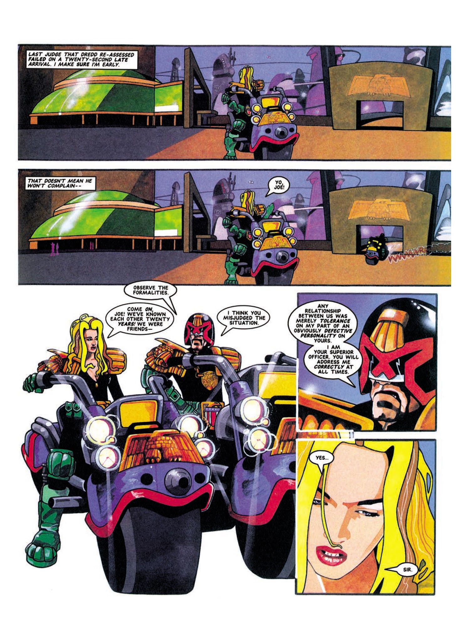 Read online Judge Anderson: The Psi Files comic -  Issue # TPB 3 - 7