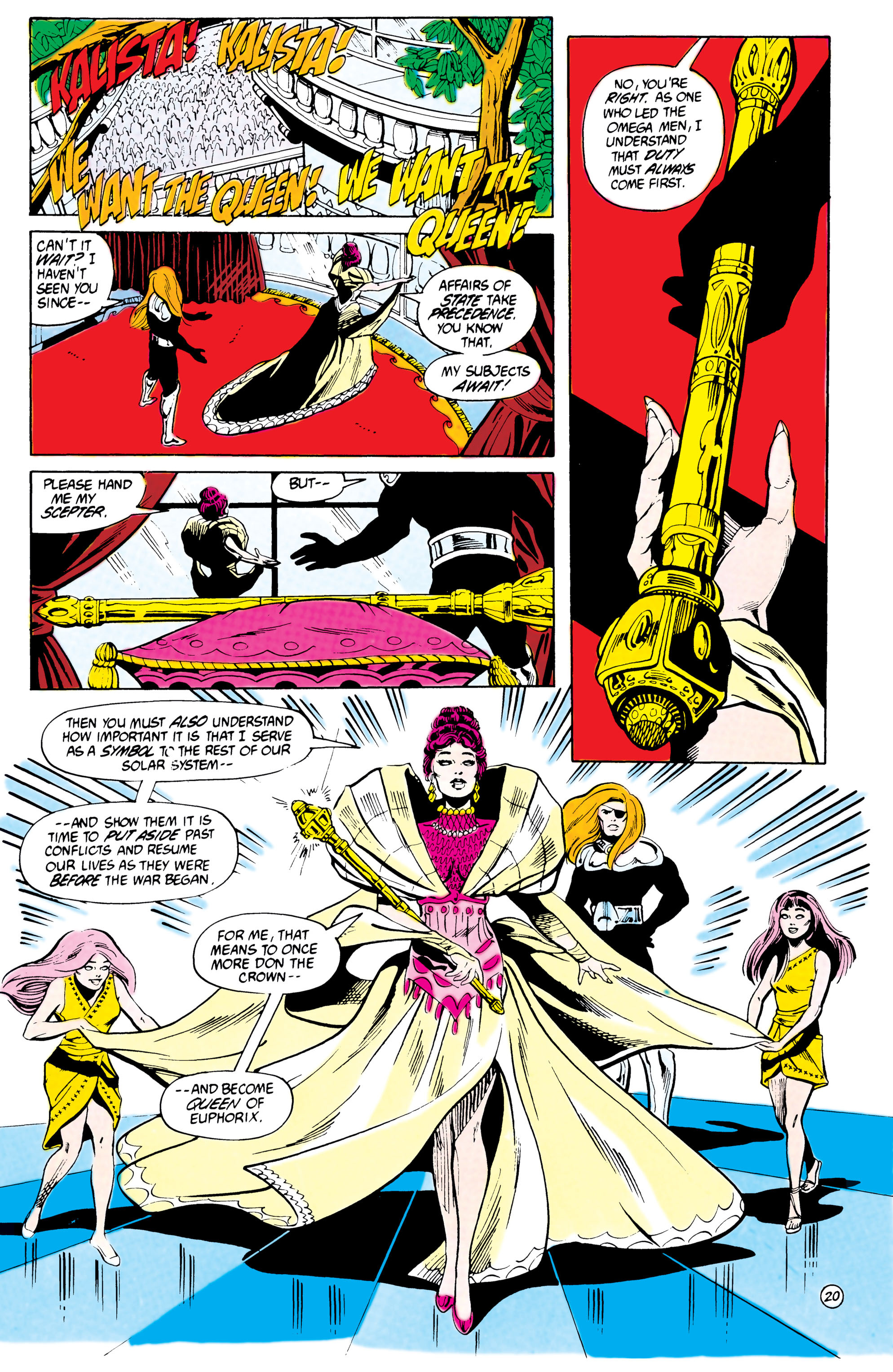 Read online The Omega Men (1983) comic -  Issue #8 - 21