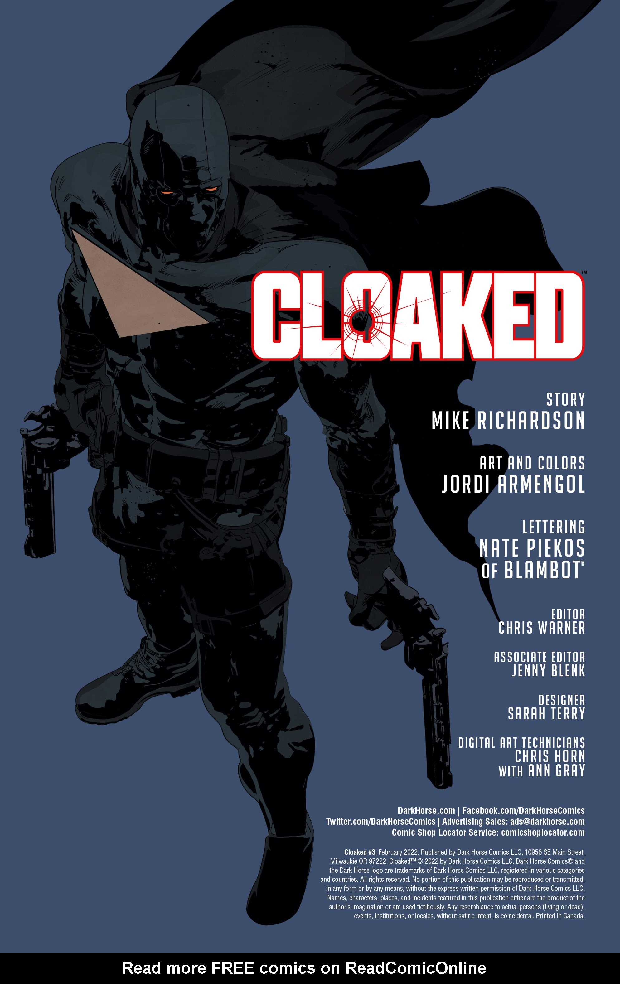 Read online Cloaked comic -  Issue #3 - 2