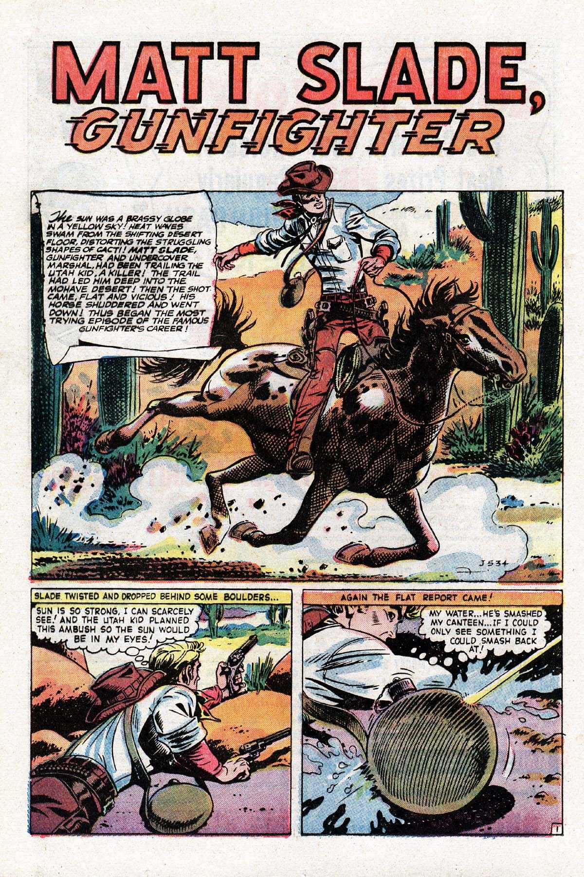 Read online Matt Slade, Gunfighter comic -  Issue #2 - 20