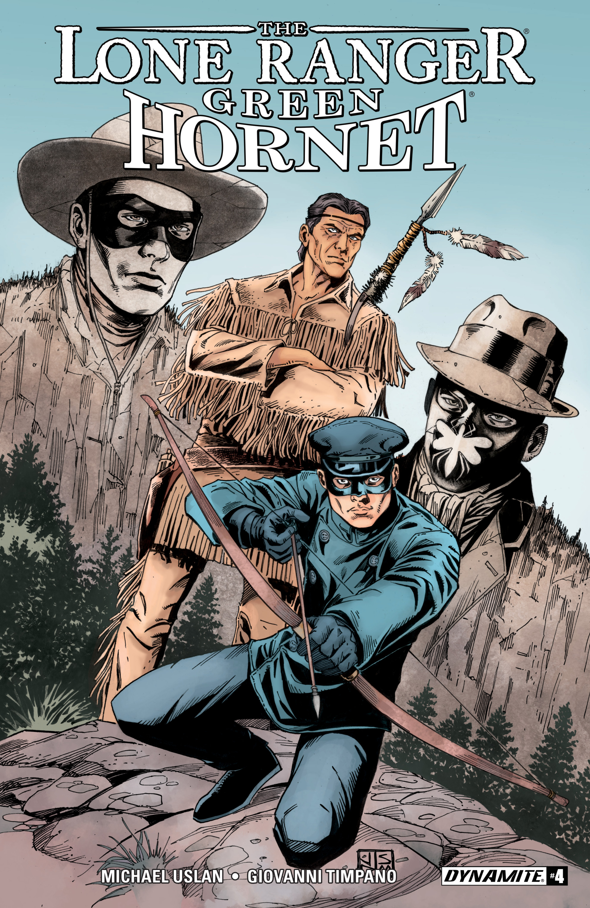 Read online The Lone Ranger/Green Hornet comic -  Issue #4 - 1