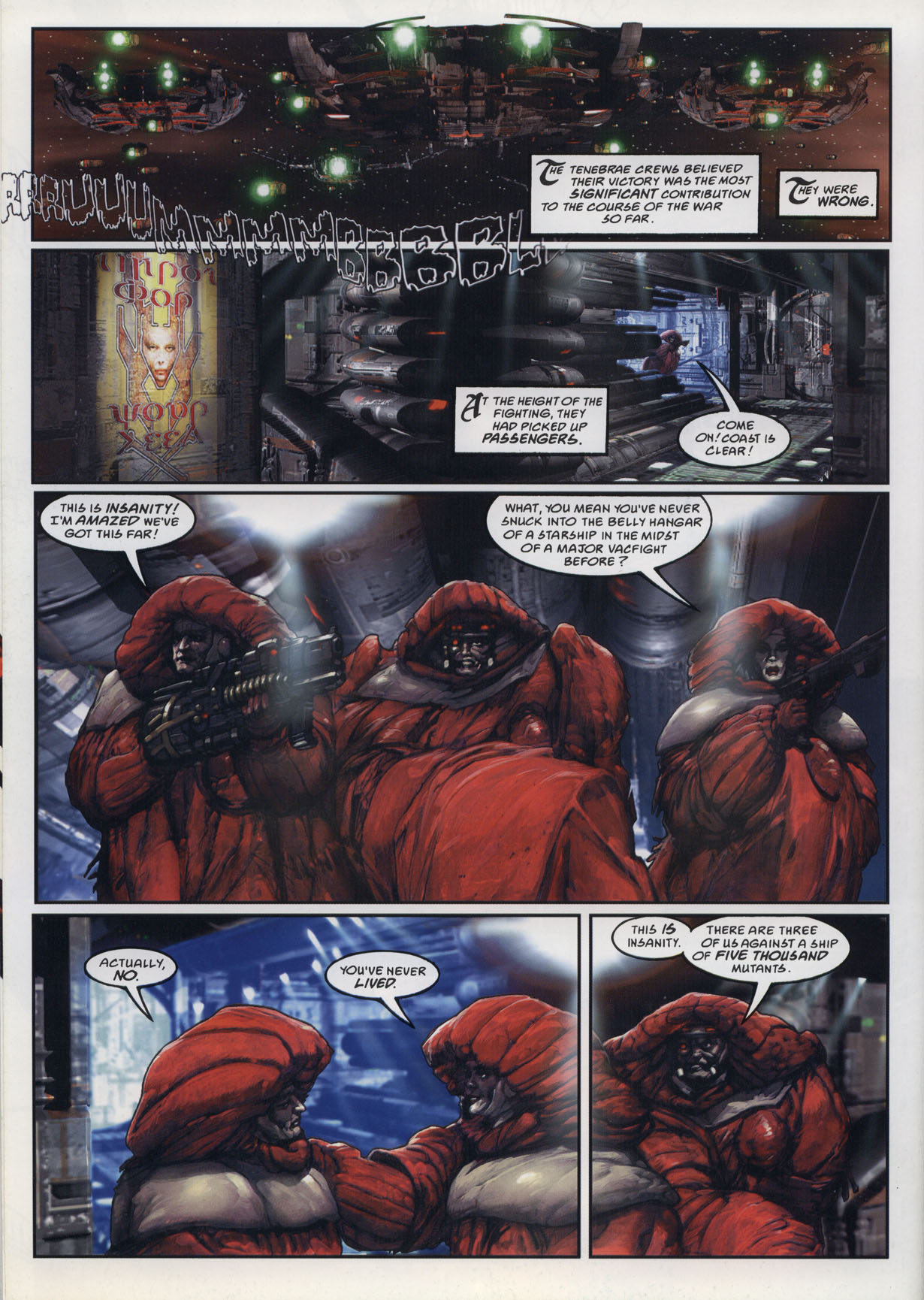 Read online Durham Red: The Scarlet Cantos comic -  Issue # TPB - 48