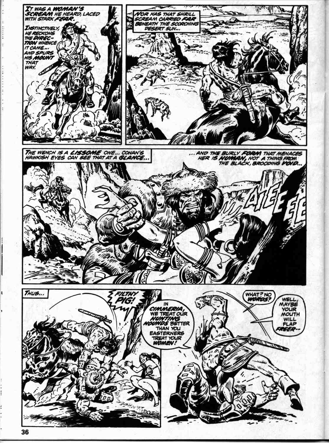 Read online The Savage Sword Of Conan comic -  Issue #59 - 43