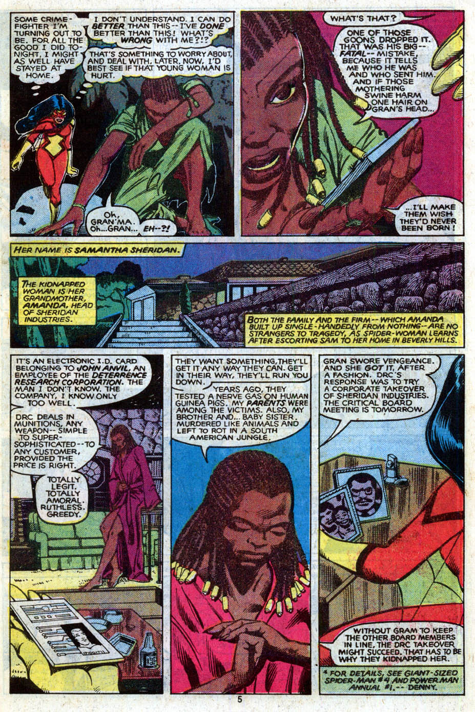 Read online Spider-Woman (1978) comic -  Issue #34 - 5