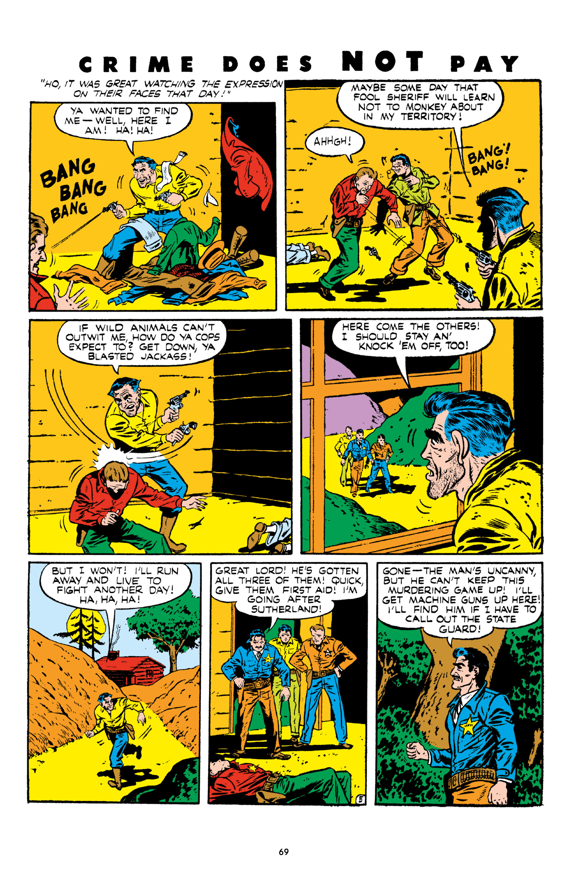 Read online Crime Does Not Pay Archives comic -  Issue # TPB 5 (Part 1) - 69