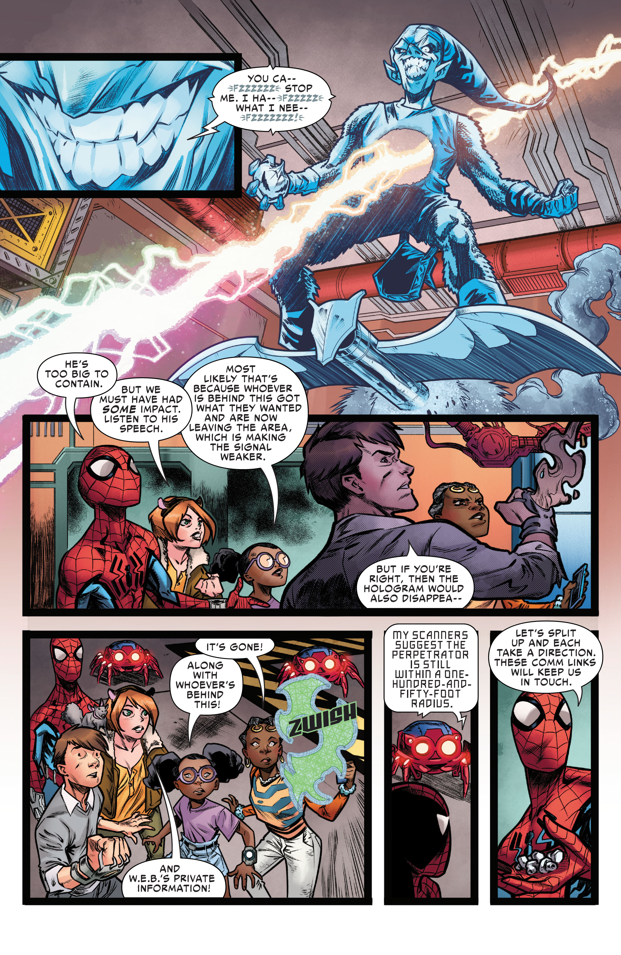 Read online W.E.B. Of Spider-Man comic -  Issue #2 - 6