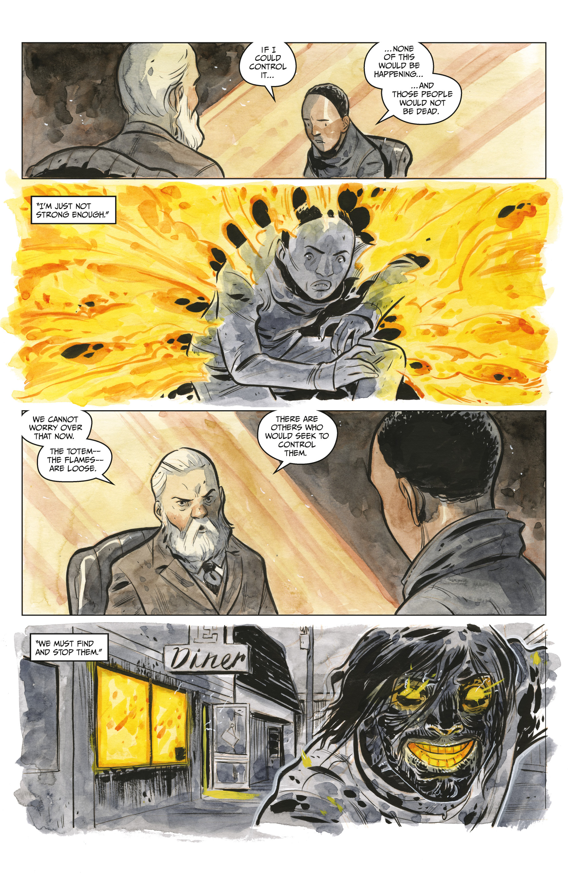 Read online Manor Black comic -  Issue #3 - 5