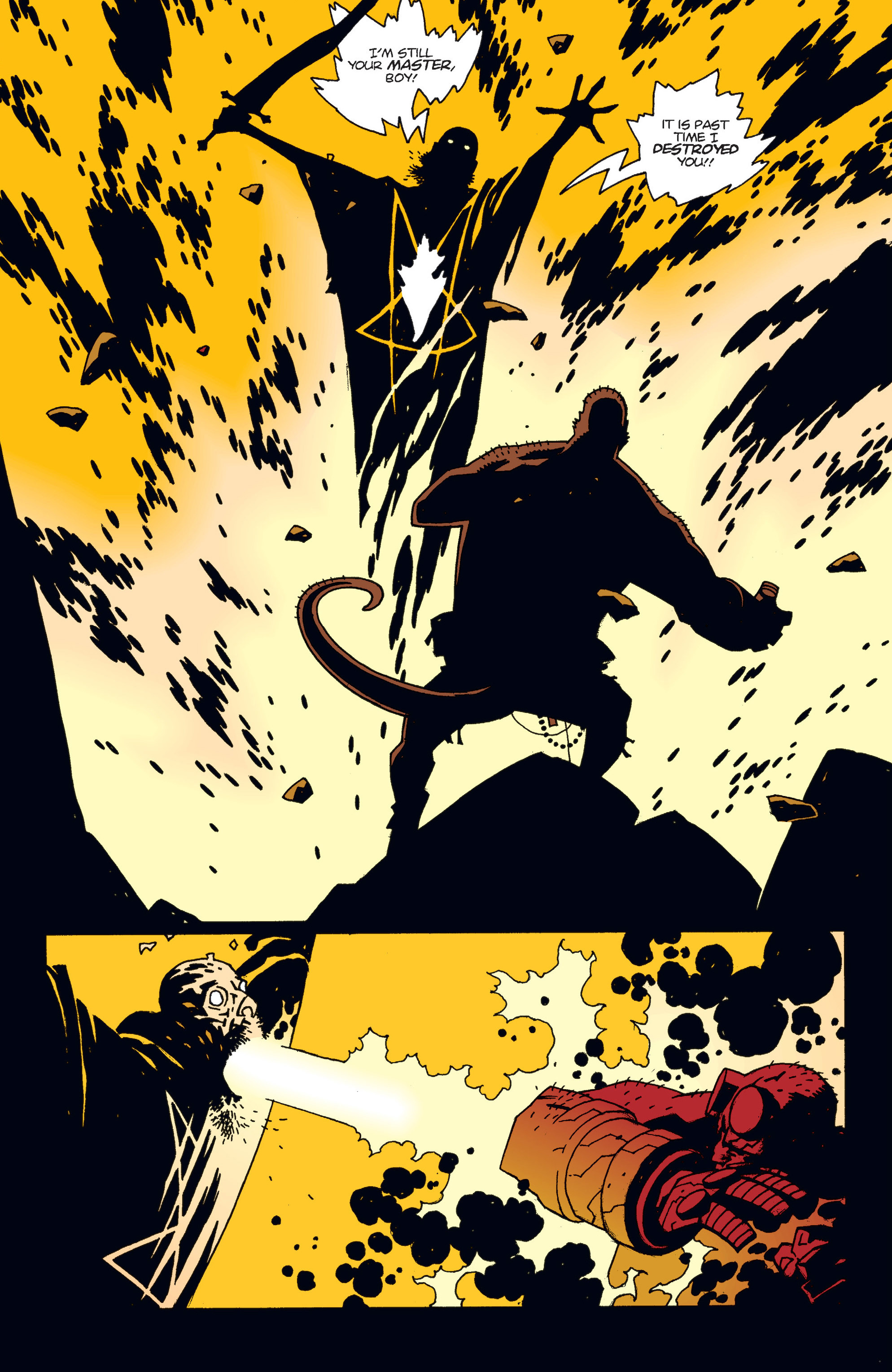 Read online Hellboy comic -  Issue #1 - 104