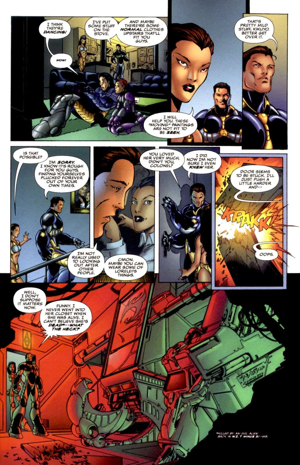 Read online Weapon Zero comic -  Issue #1 - 5