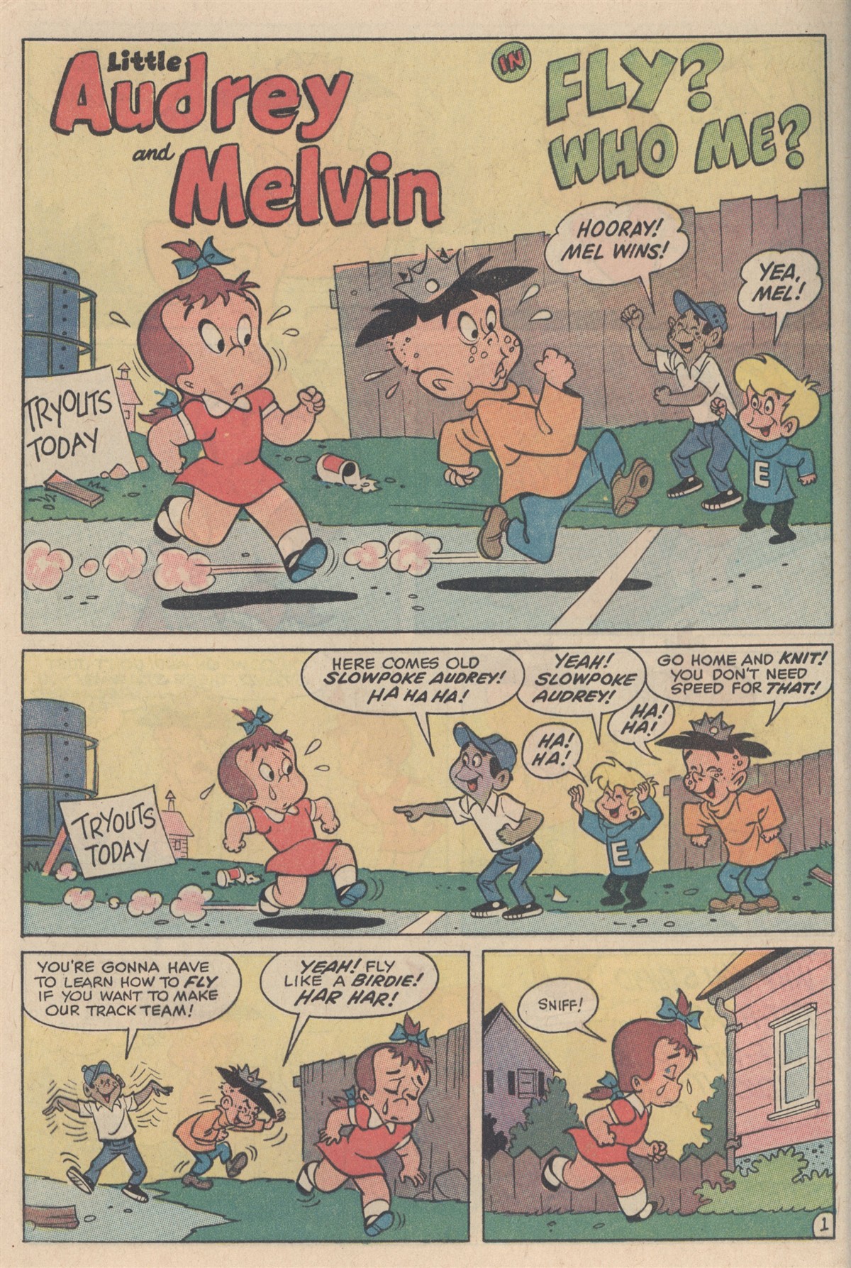 Read online Little Audrey And Melvin comic -  Issue #47 - 12
