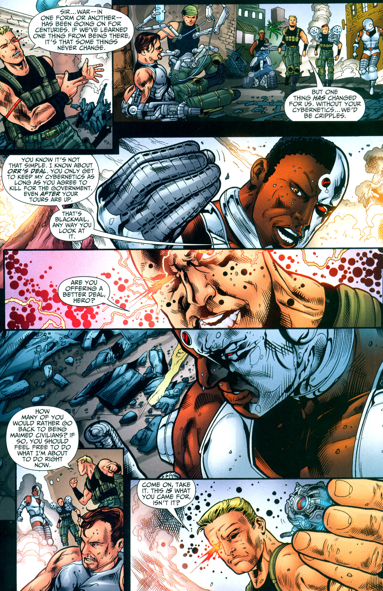 Read online DC Special: Cyborg comic -  Issue #5 - 19