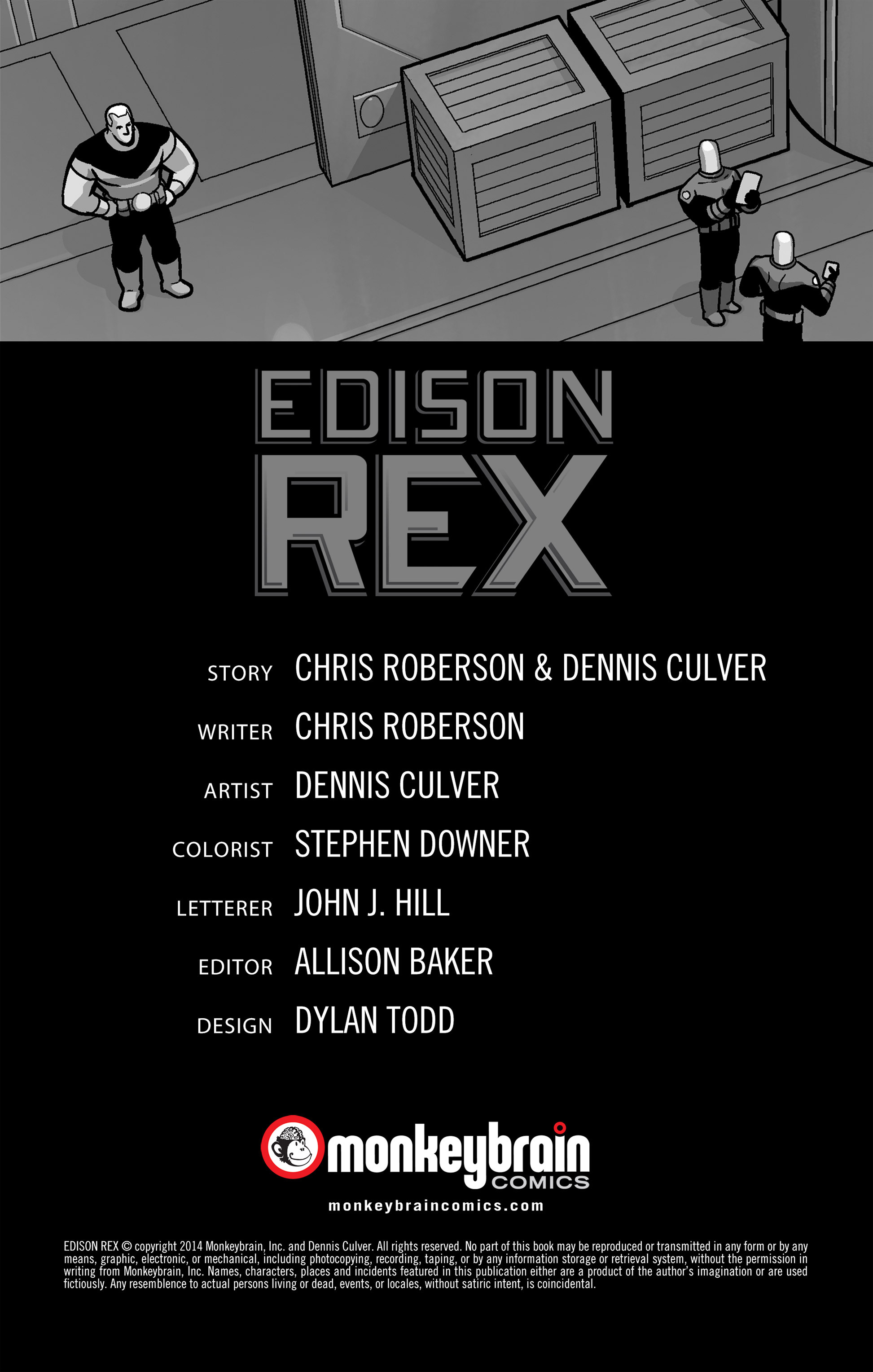 Read online Edison Rex comic -  Issue #14 - 2