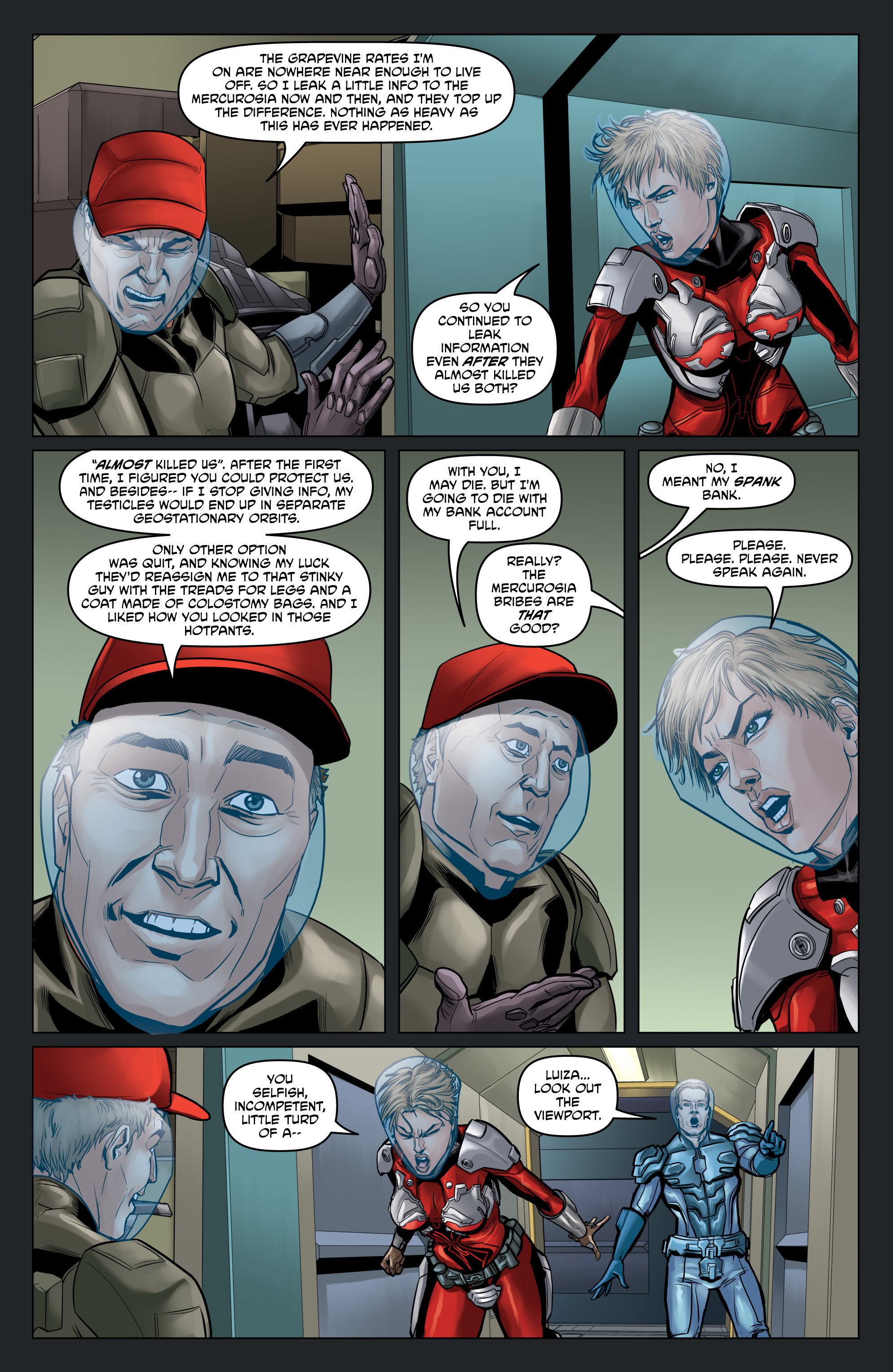 Read online Mercury Heat comic -  Issue #5 - 18