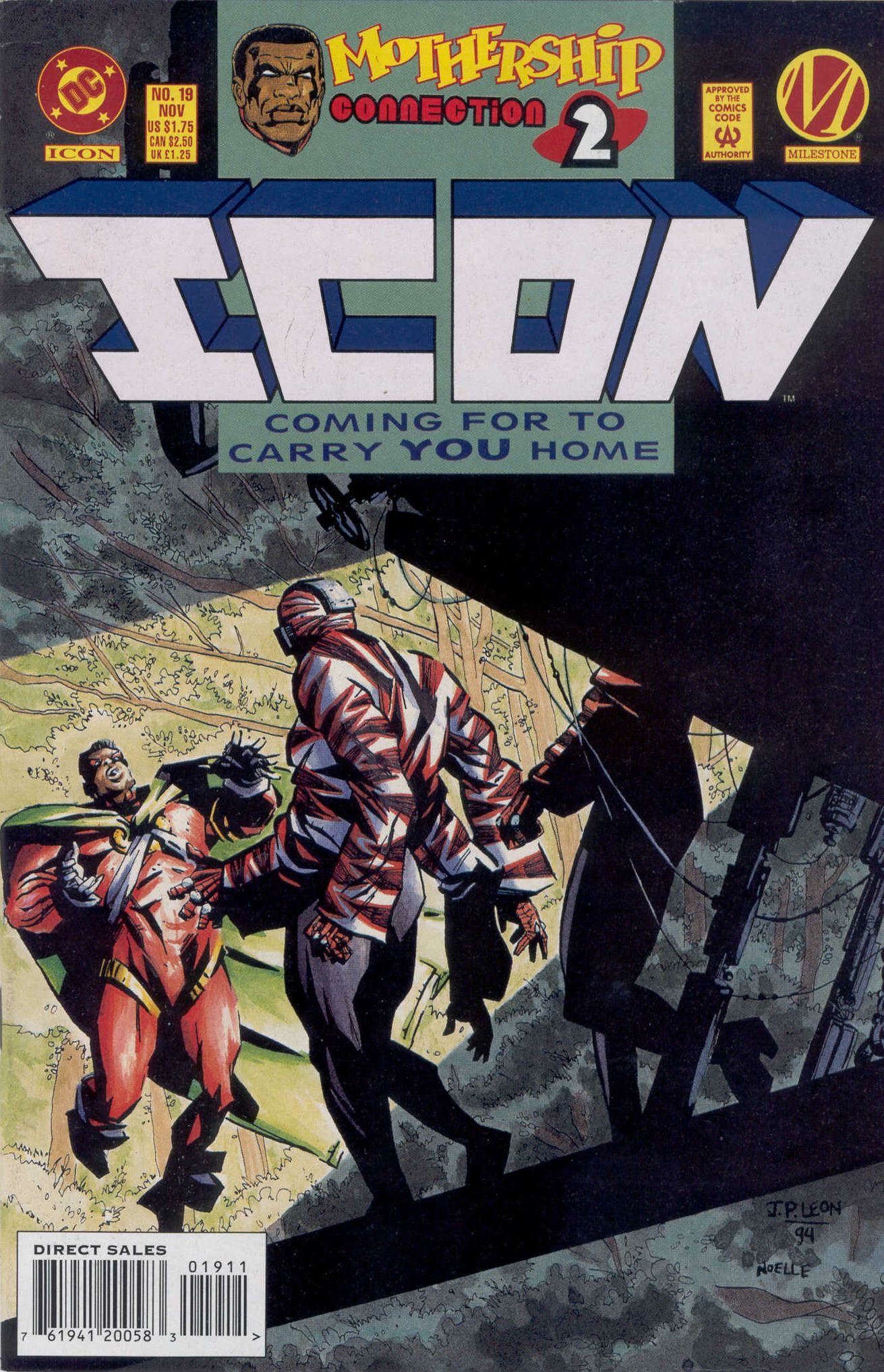 Read online Icon comic -  Issue #19 - 1