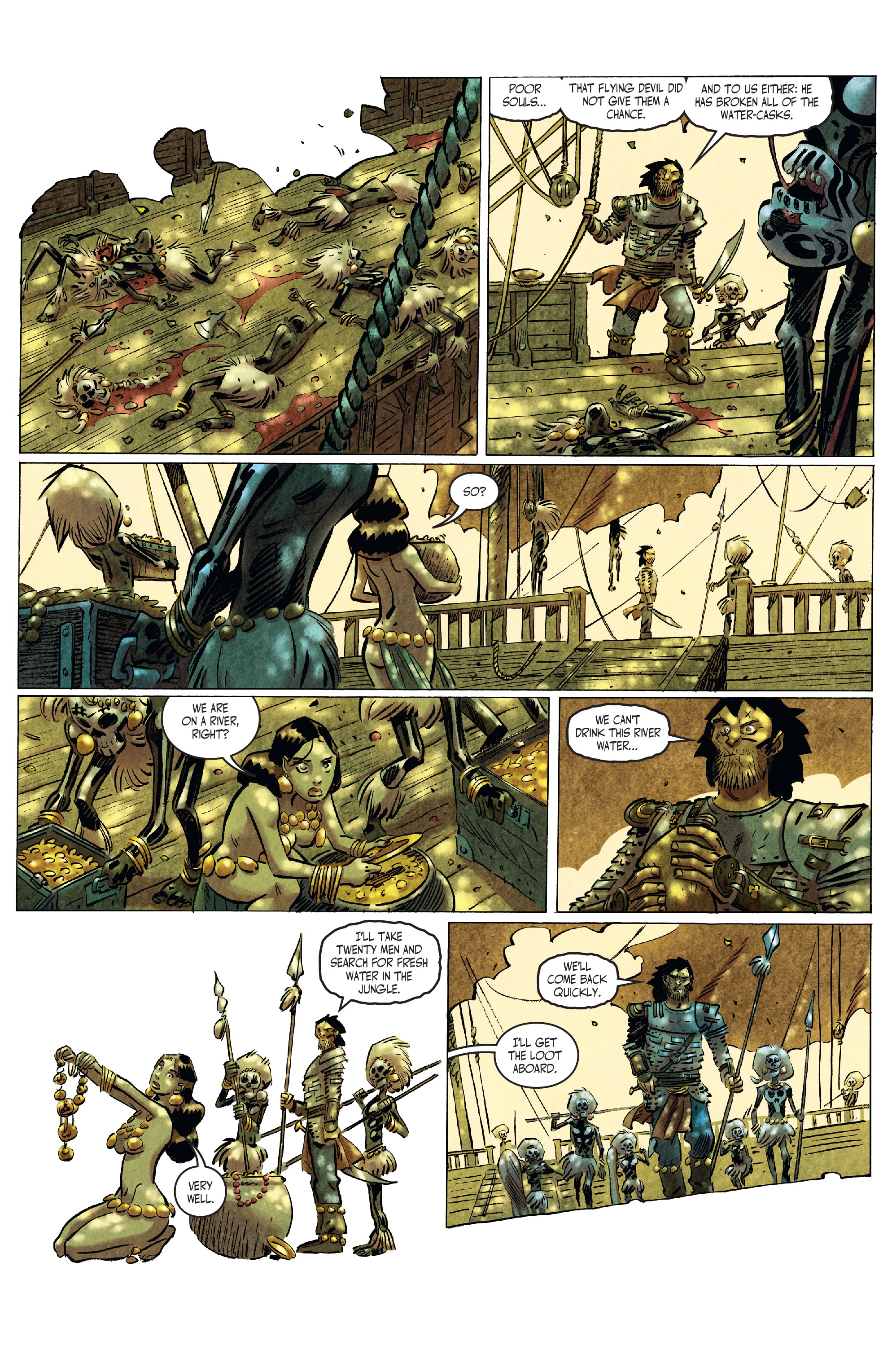 Read online The Cimmerian comic -  Issue # TPB 1 - 36