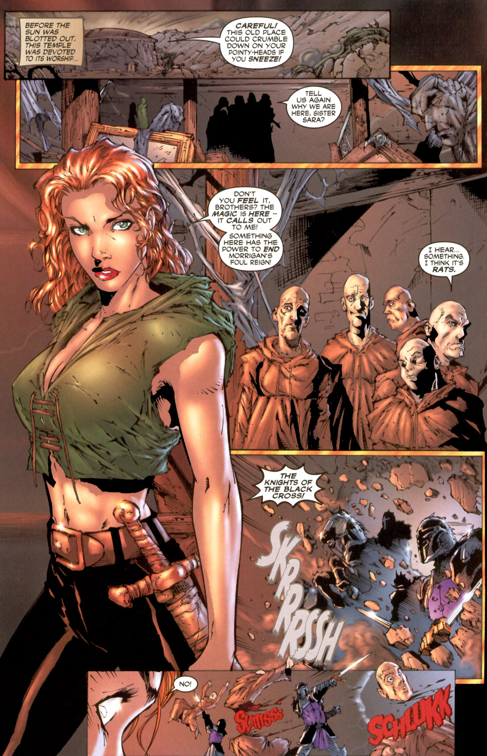 Read online Lady Death/Medieval Witchblade comic -  Issue #1 - 11