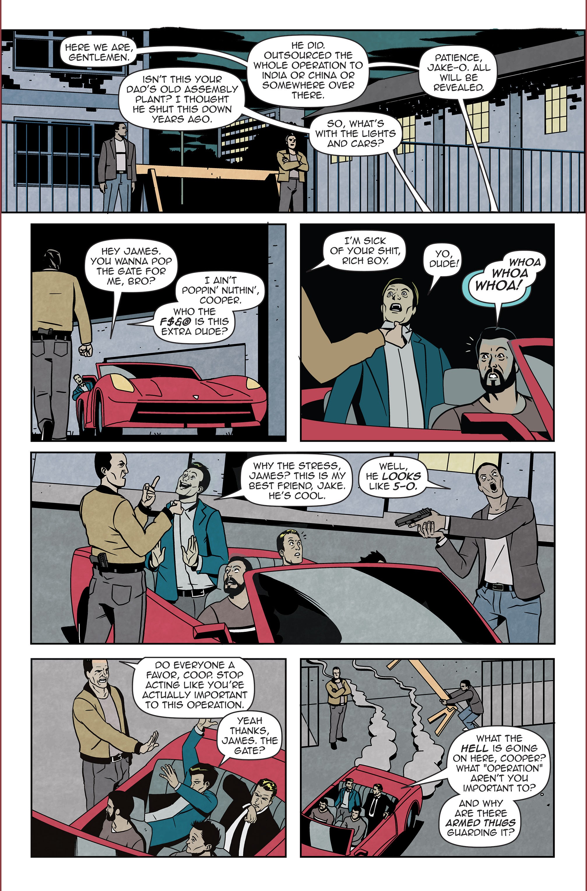Read online The F1rst Hero: Fight For Your Life comic -  Issue #1 - 19