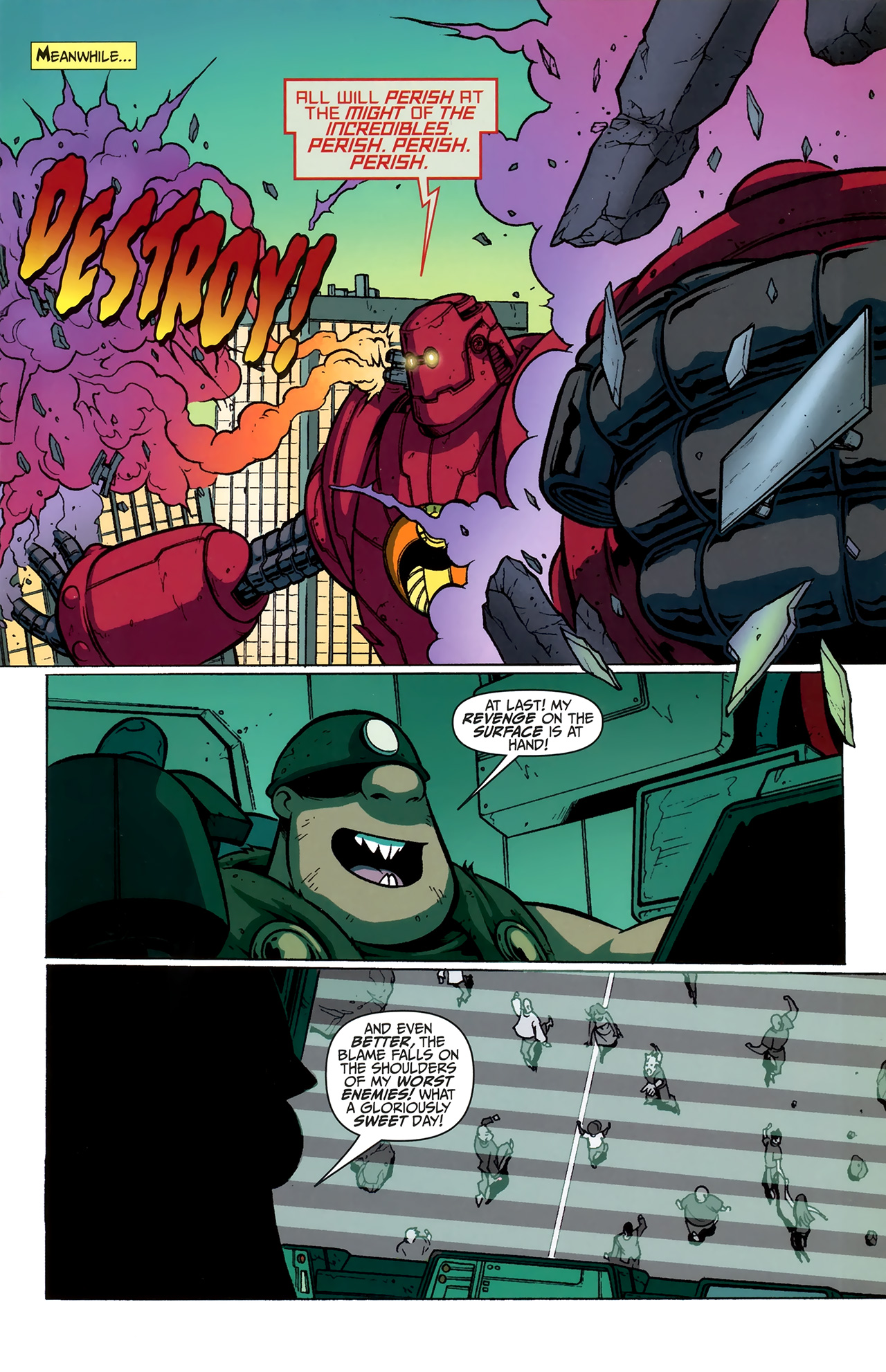 Read online The Incredibles comic -  Issue #14 - 21