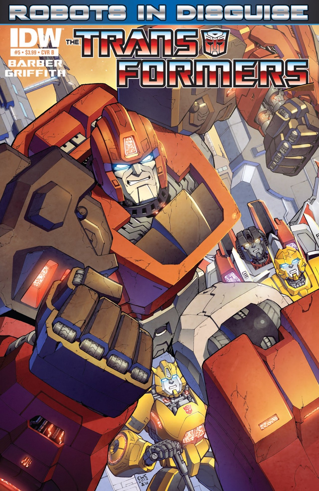 Read online Transformers: Robots In Disguise (2012) comic -  Issue #5 - 2