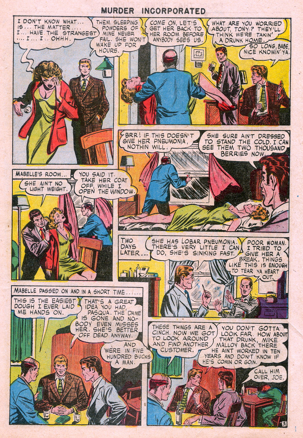 Read online Murder Incorporated (1948) comic -  Issue #1 - 17
