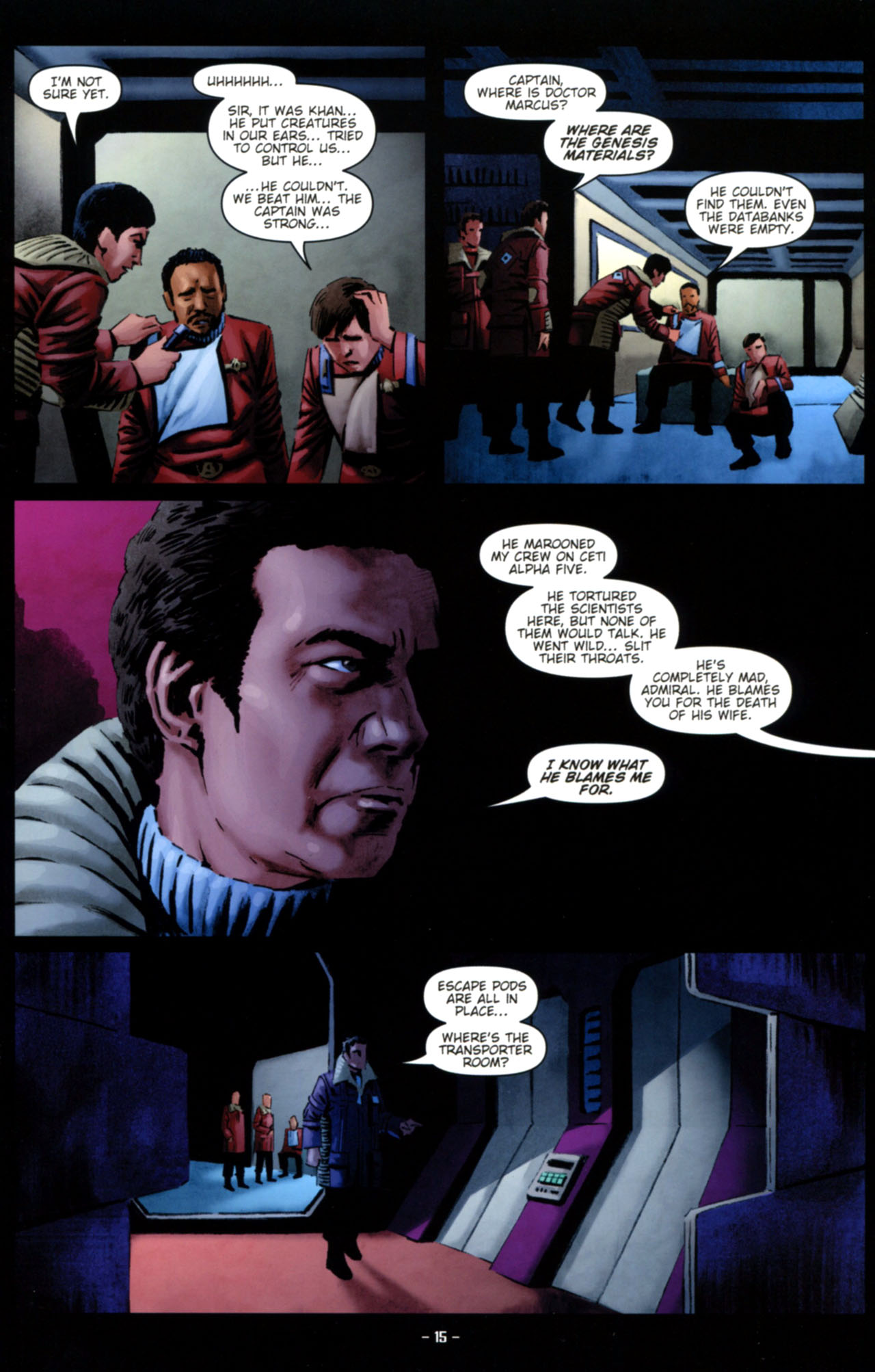 Read online Star Trek II: The Wrath of Khan comic -  Issue #2 - 16