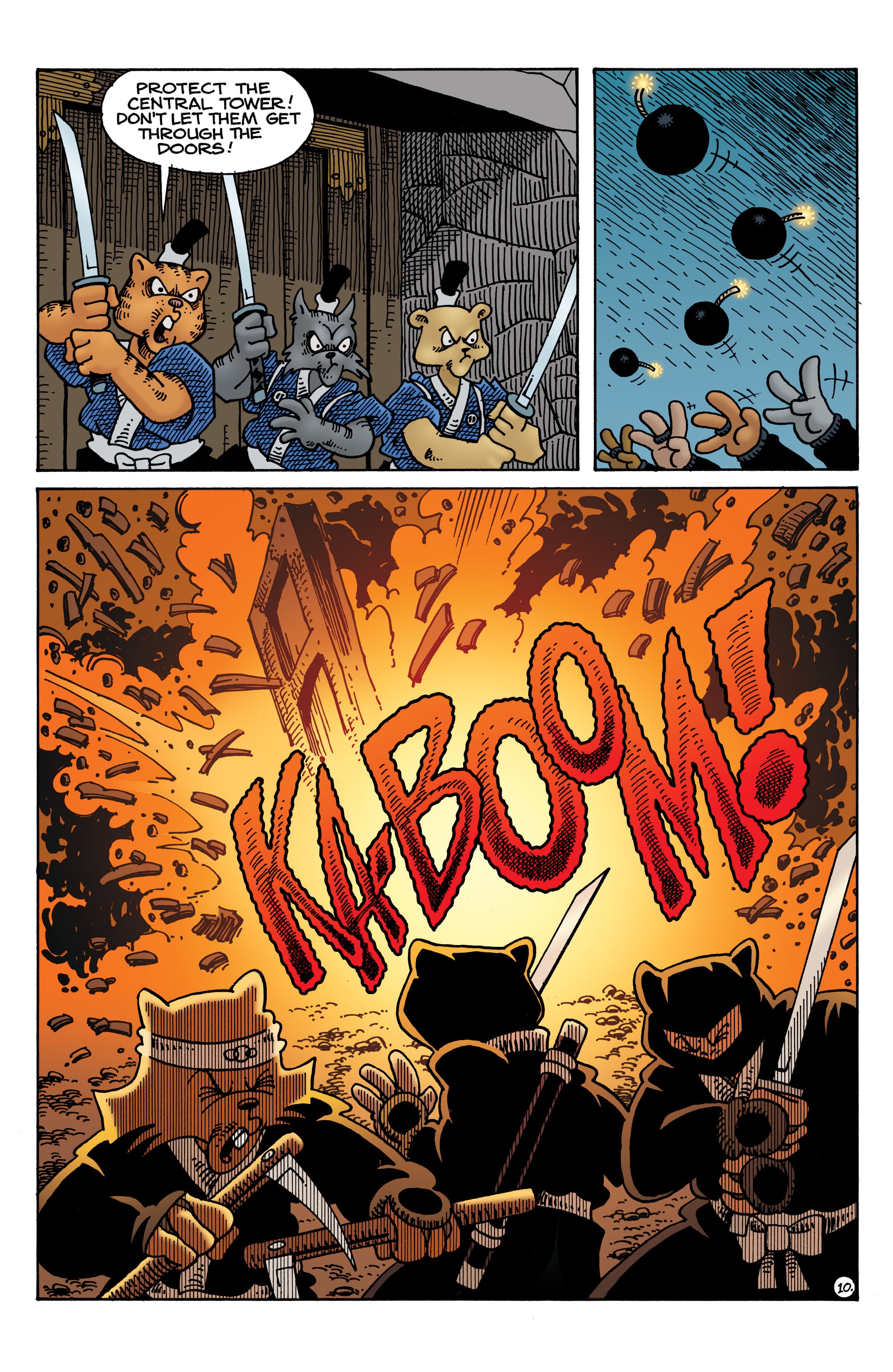 Read online Usagi Yojimbo: The Dragon Bellow Conspiracy comic -  Issue #5 - 11
