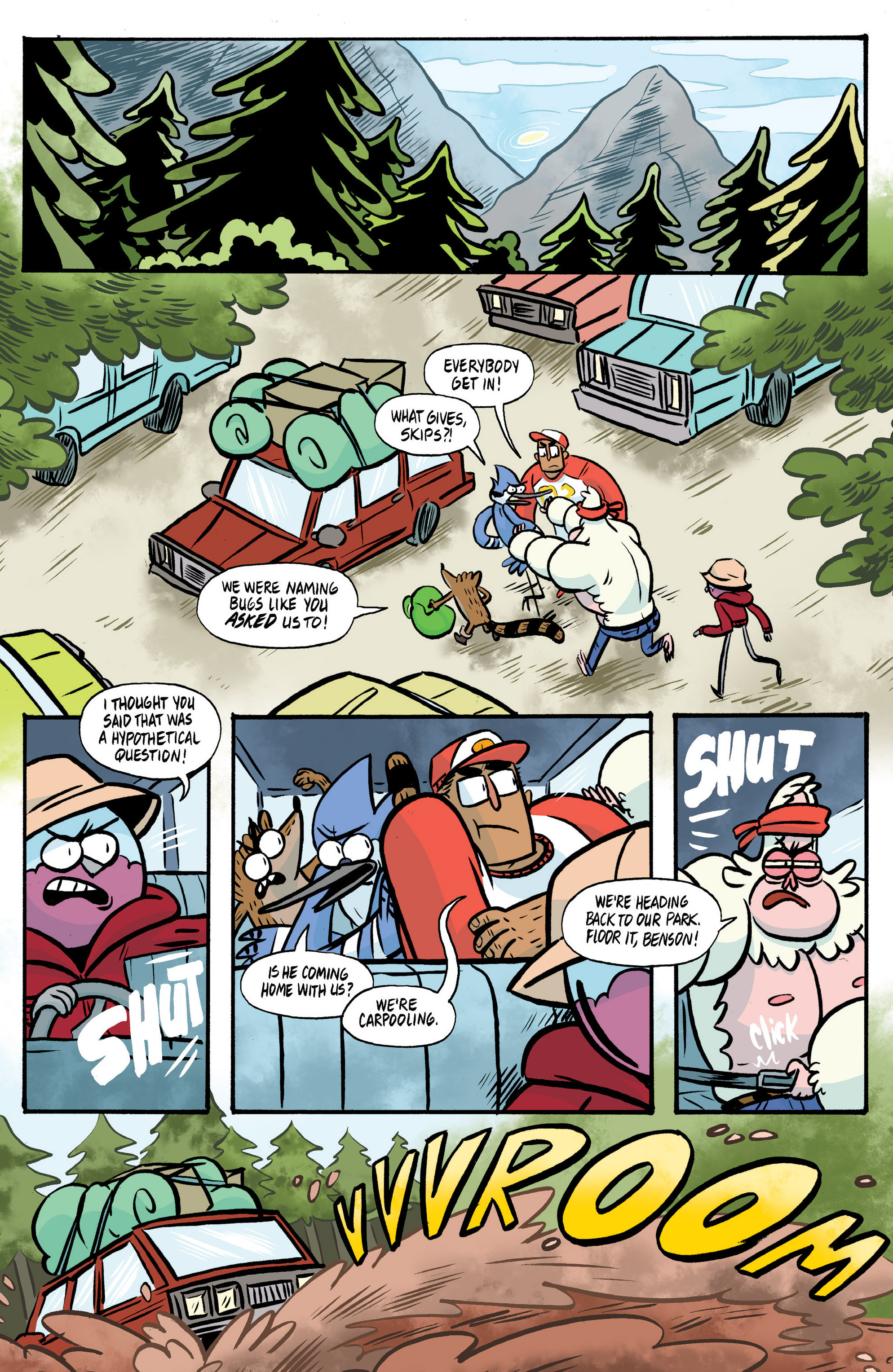 Read online Regular Show: Skips comic -  Issue #5 - 22