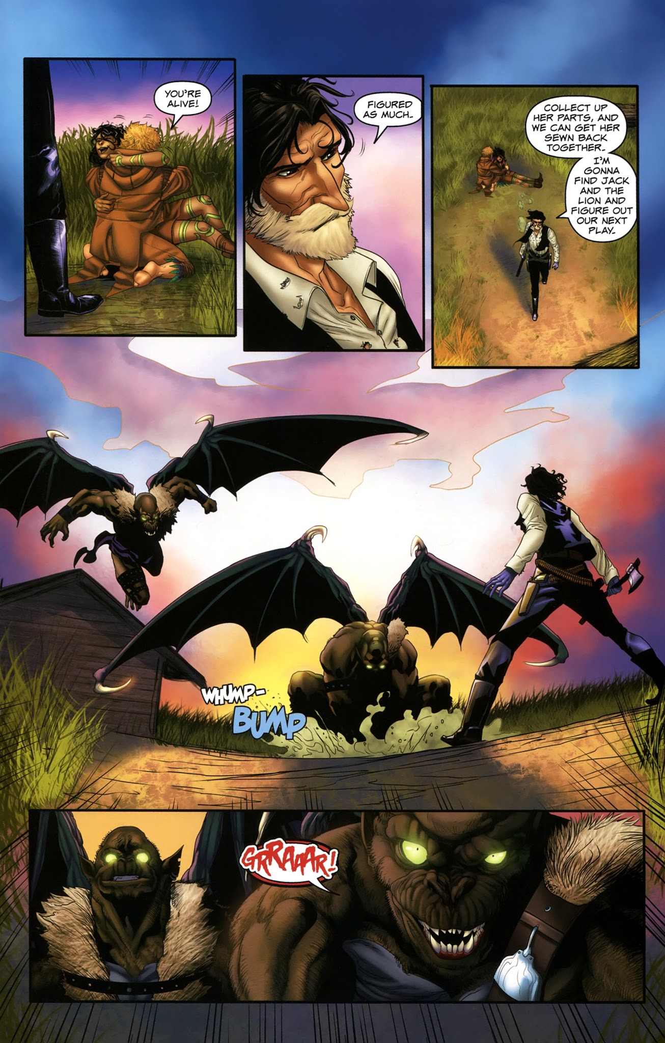 Read online Legend of Oz: The Wicked West comic -  Issue #11 - 22