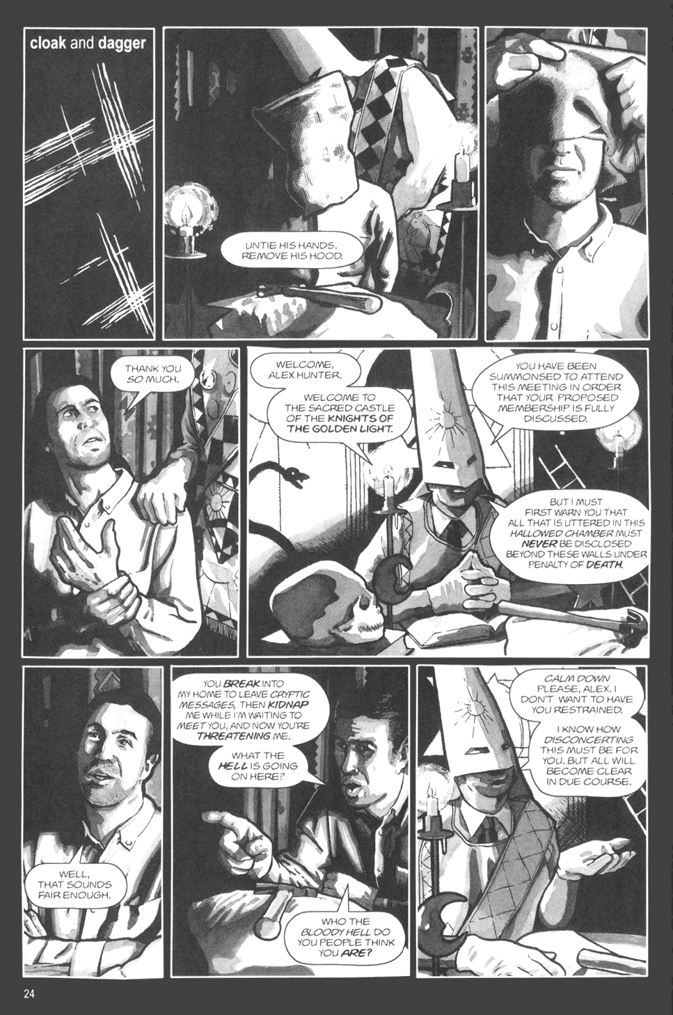 Read online Strangehaven comic -  Issue #15 - 24