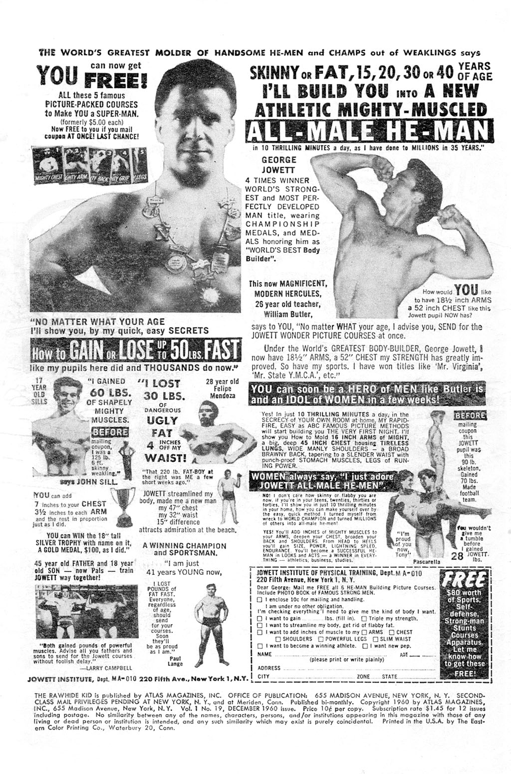 Read online The Rawhide Kid comic -  Issue #19 - 2