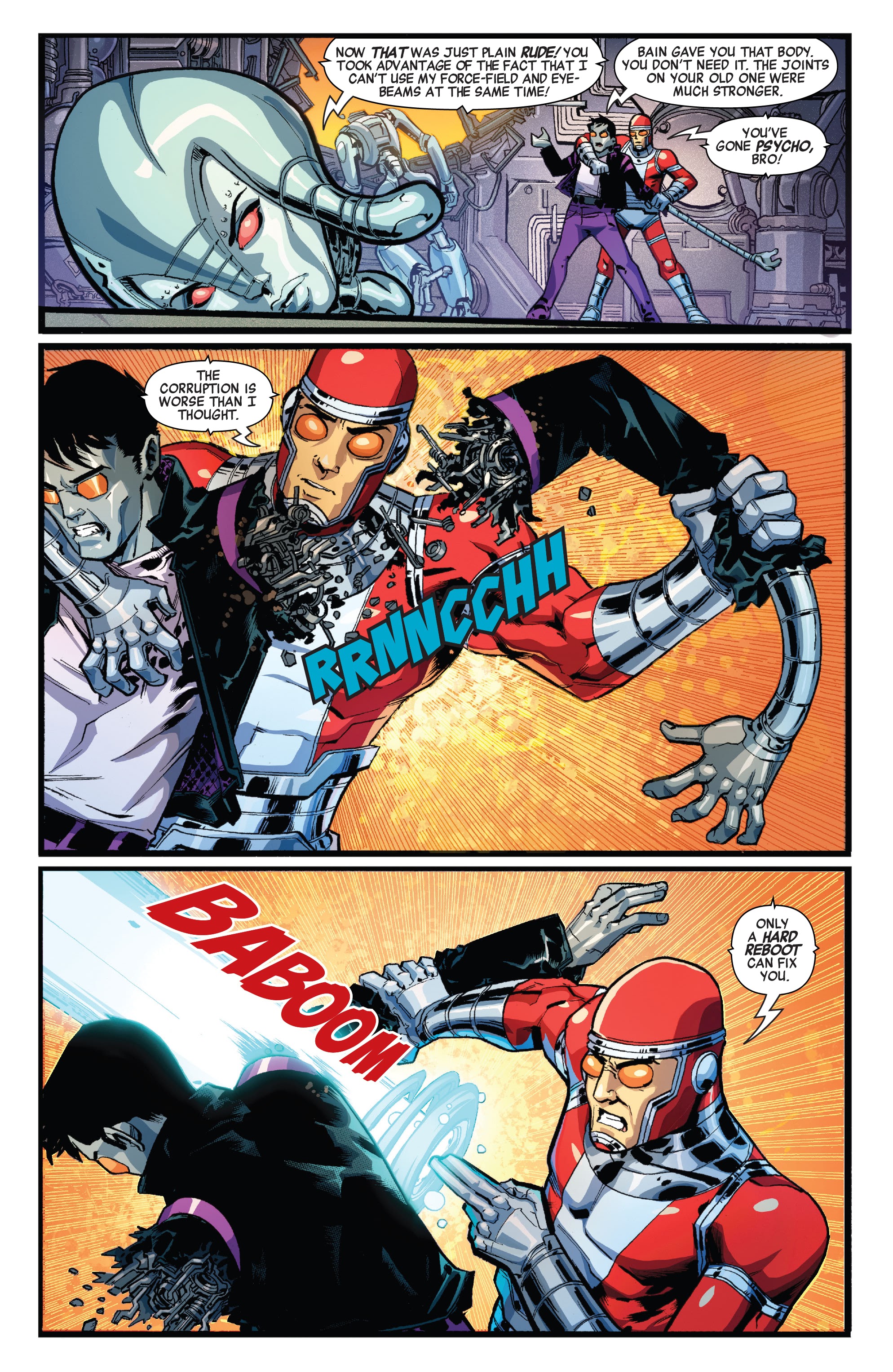 Read online Iron Man 2020: Robot Revolution - Force Works comic -  Issue # TPB (Part 1) - 48