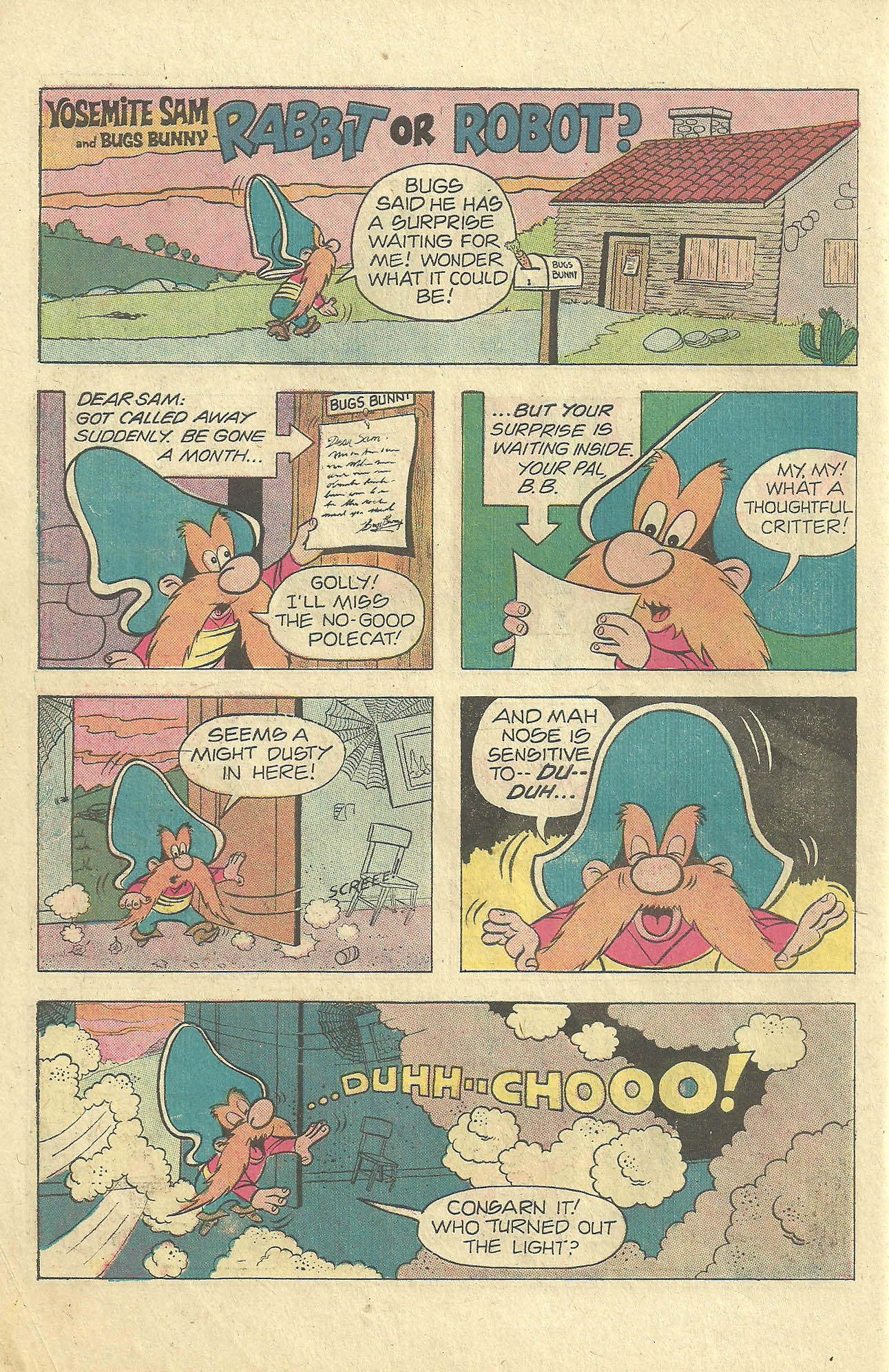 Read online Yosemite Sam and Bugs Bunny comic -  Issue #42 - 10