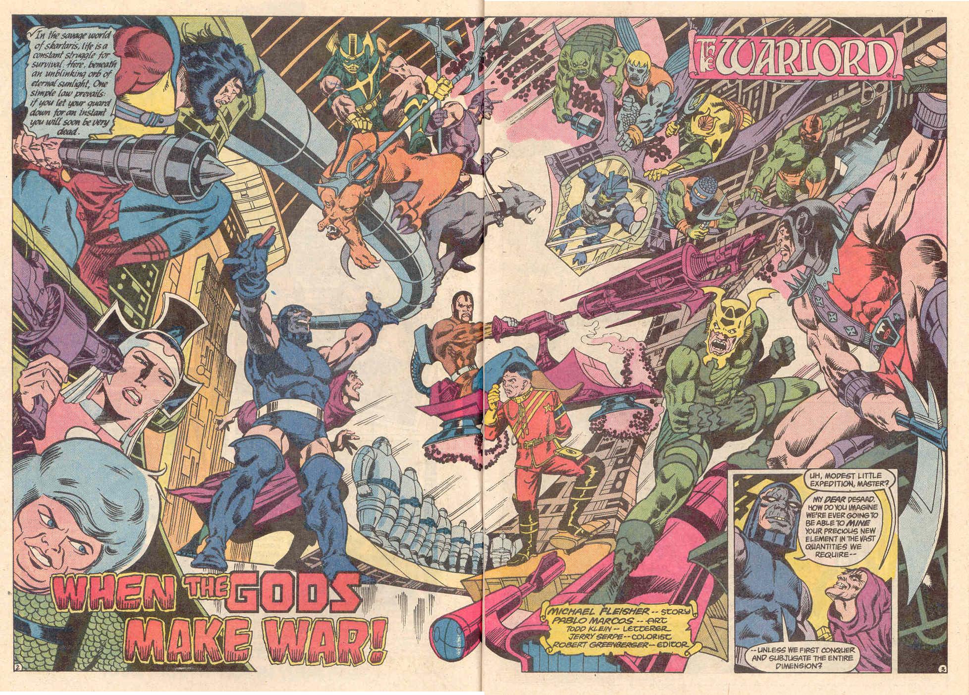 Read online Warlord (1976) comic -  Issue # _Annual 1 - 3