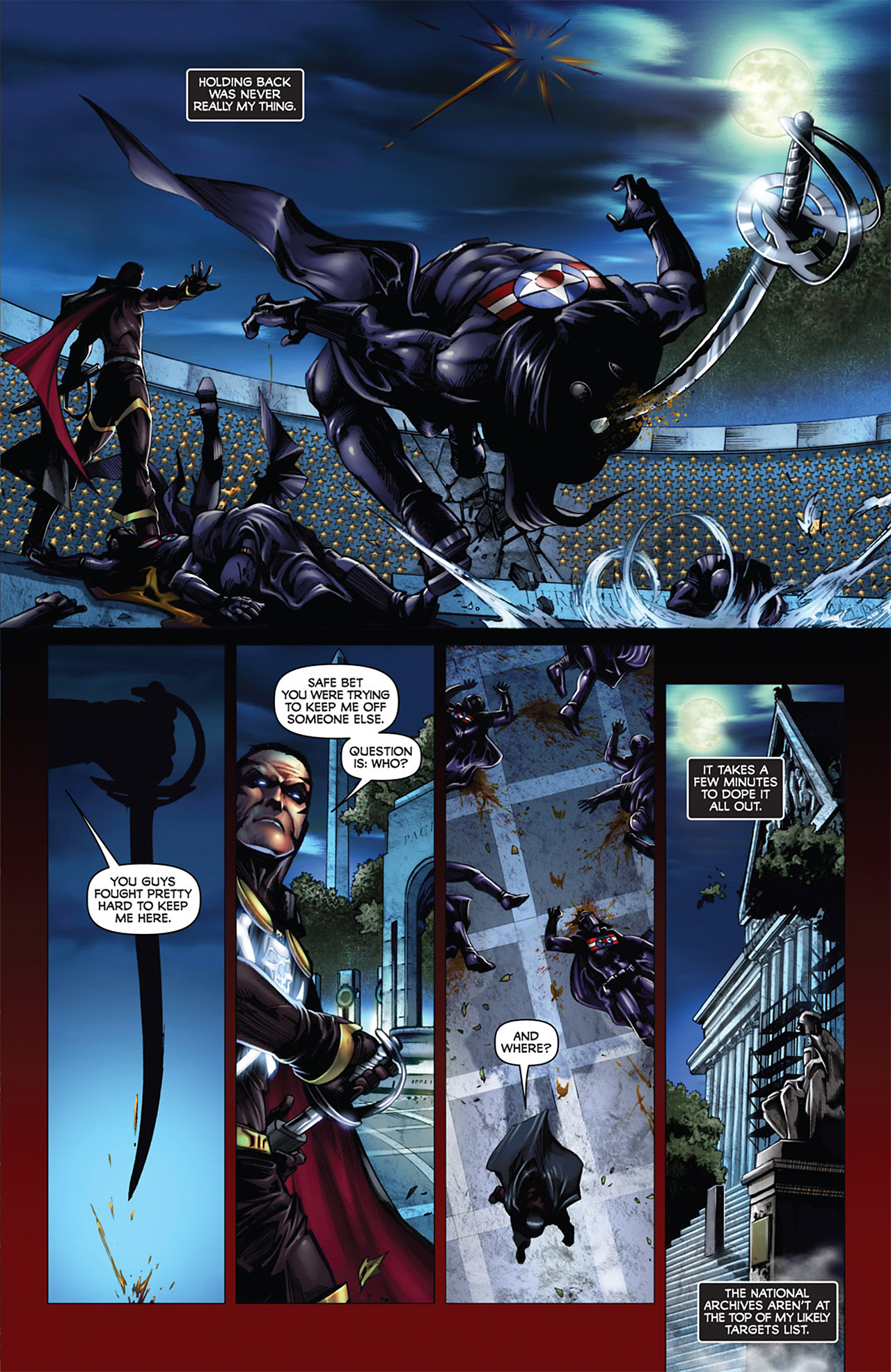Read online Black Terror (2008) comic -  Issue #5 - 18