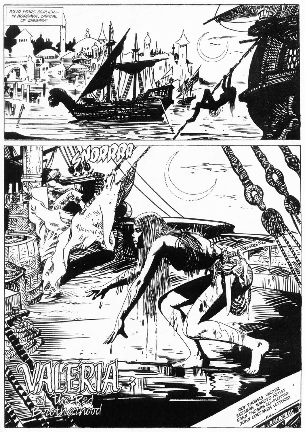 Read online The Savage Sword Of Conan comic -  Issue #225 - 45
