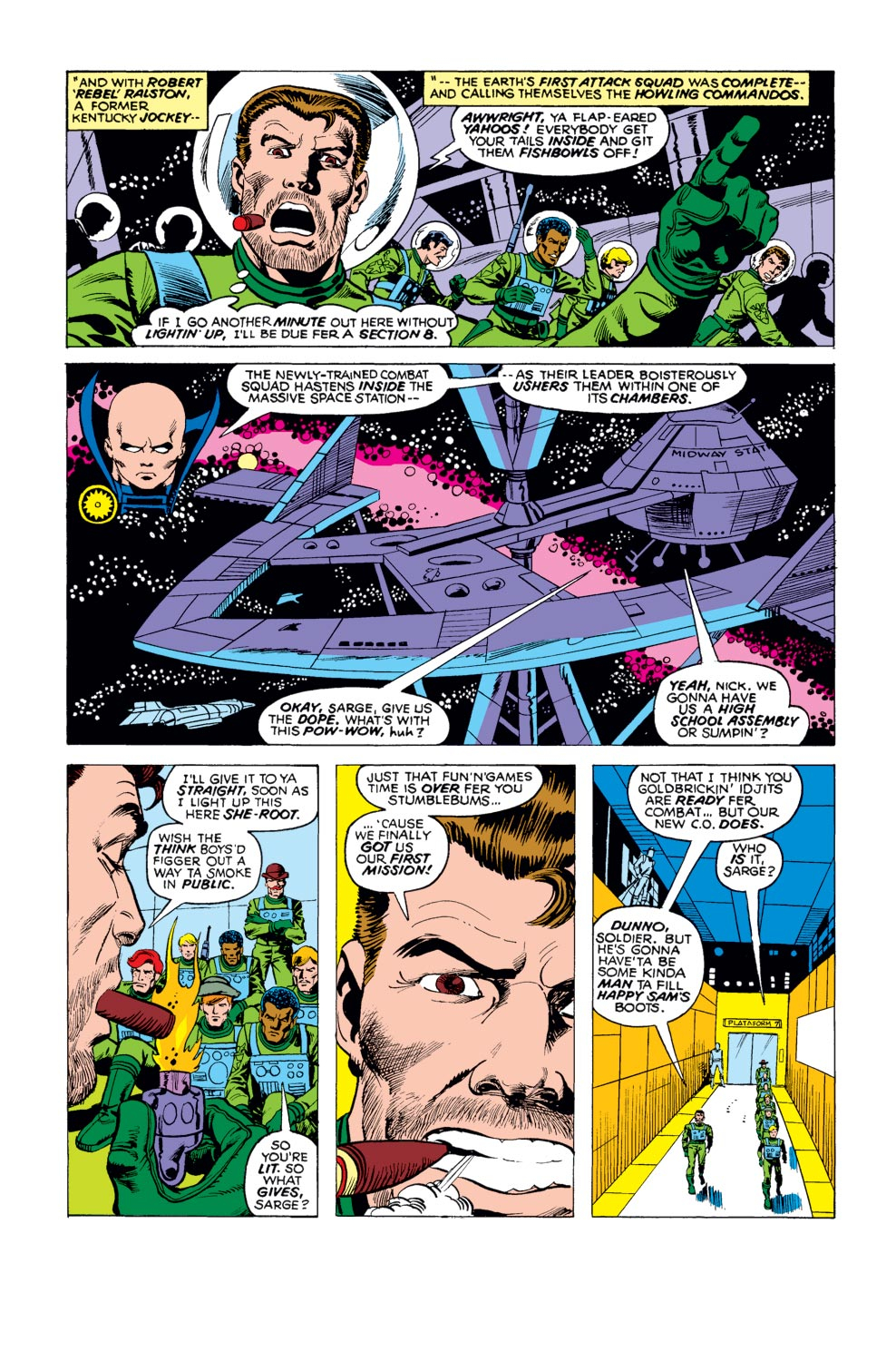 What If? (1977) issue 14 - Sgt. Fury had Fought WWII in Outer Space - Page 14