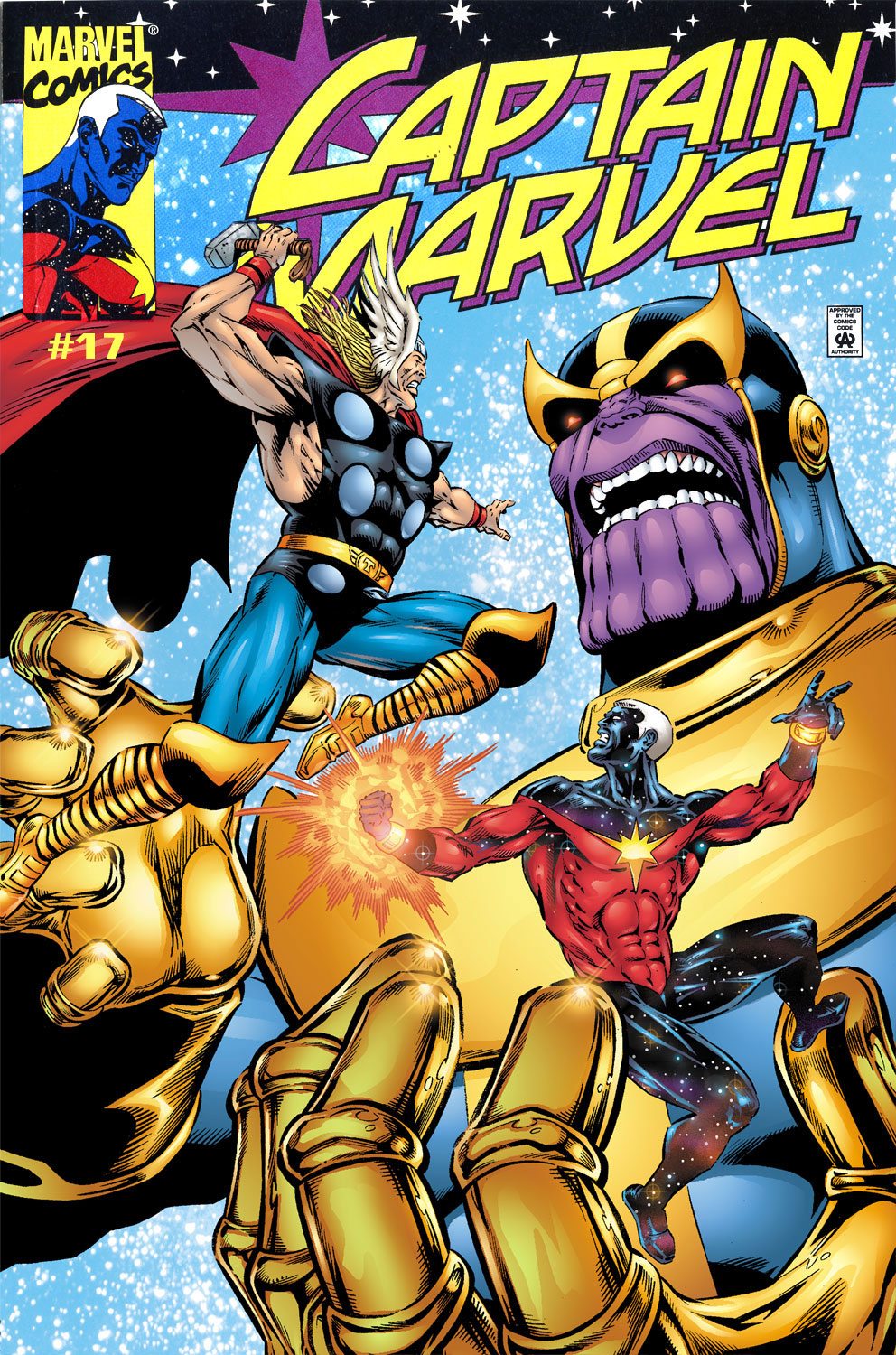 Read online Captain Marvel (1999) comic -  Issue #17 - 1