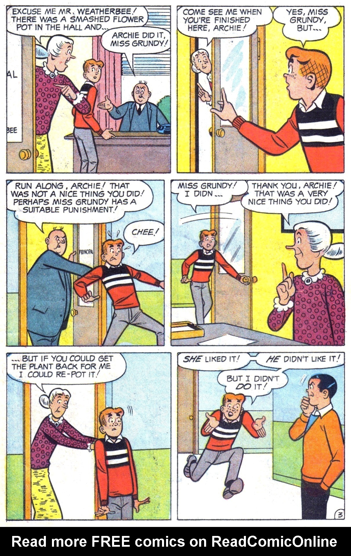 Read online Archie (1960) comic -  Issue #182 - 15