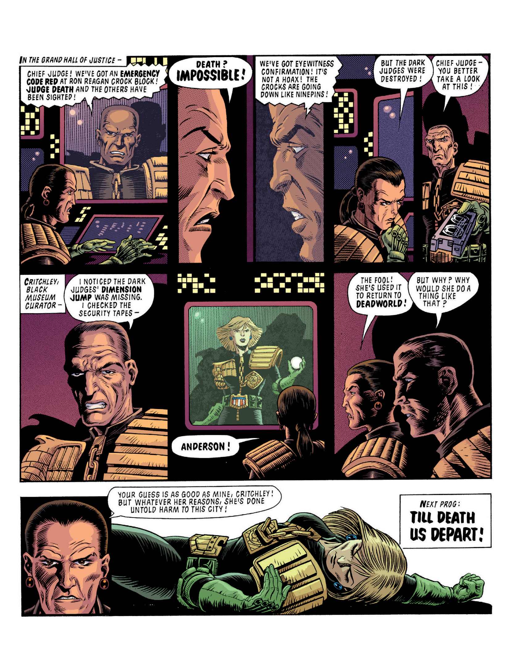 Read online Essential Judge Dredd: Dredd Vs Death comic -  Issue # TPB (Part 1) - 72