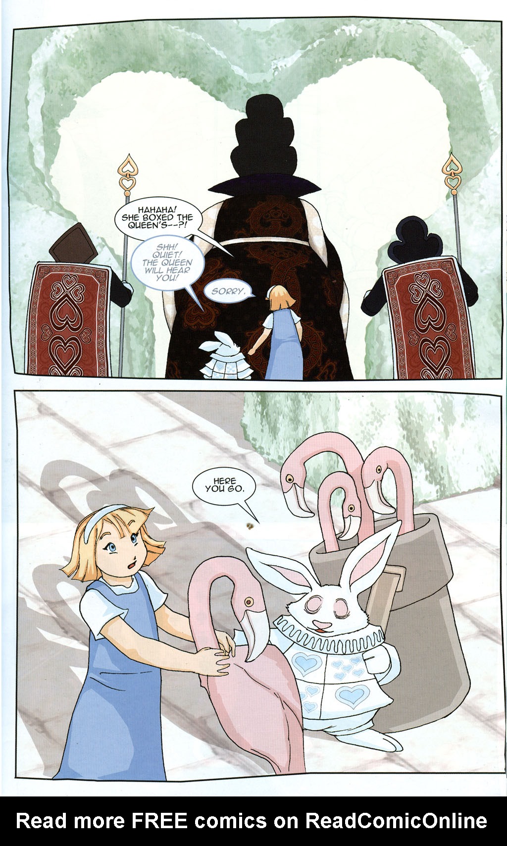 Read online New Alice in Wonderland comic -  Issue #4 - 17