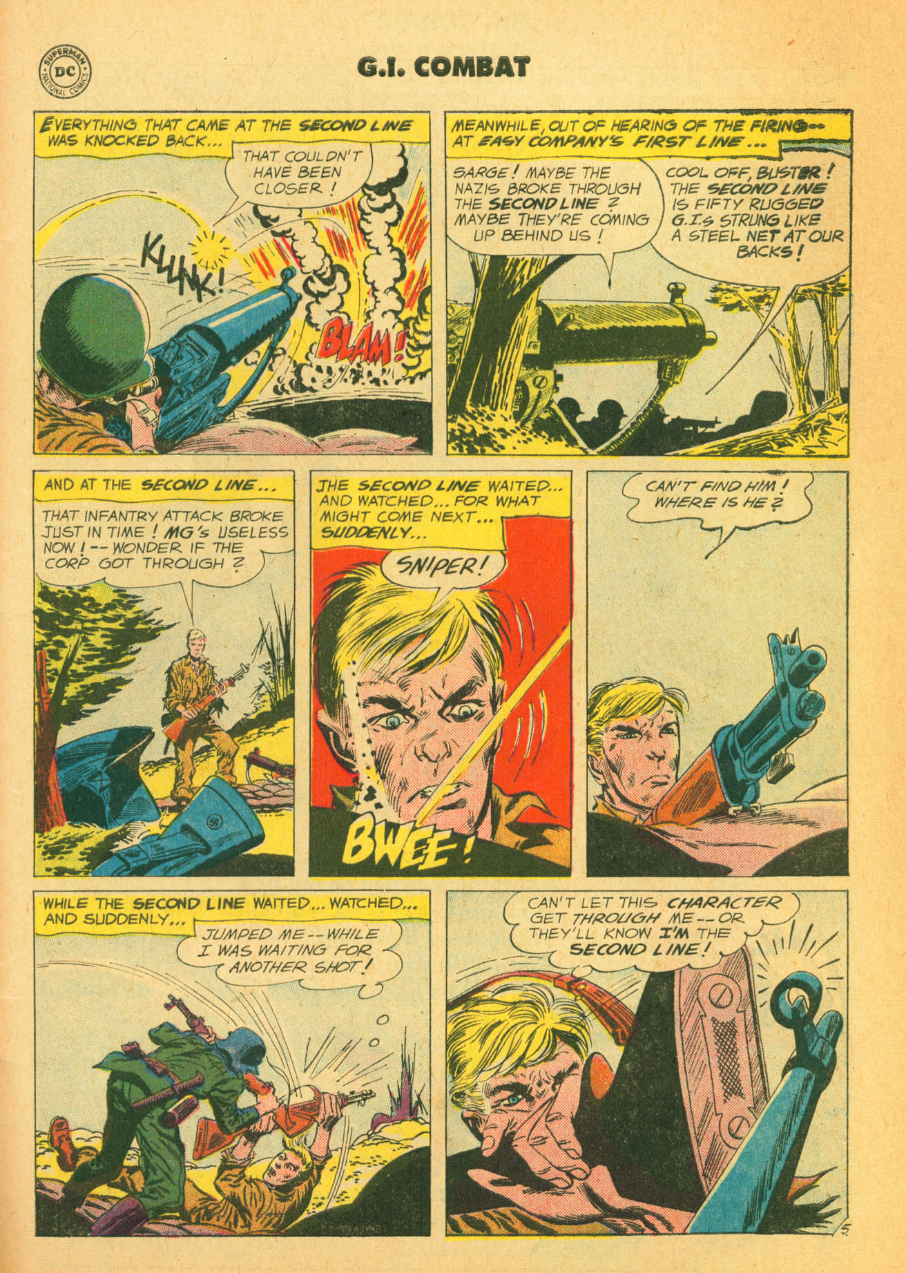Read online G.I. Combat (1952) comic -  Issue #69 - 31