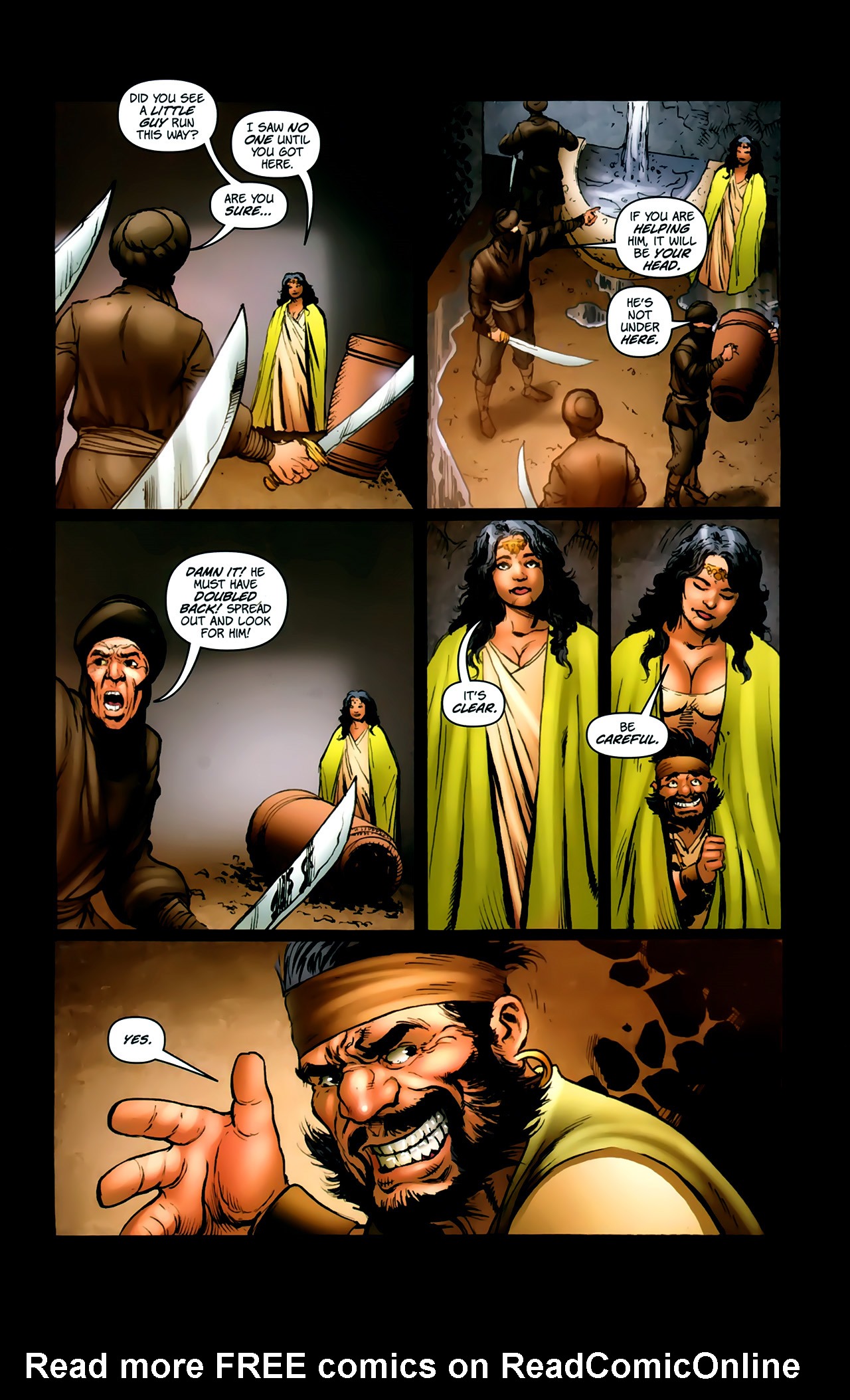 Read online 1001 Arabian Nights: The Adventures of Sinbad comic -  Issue #3 - 23