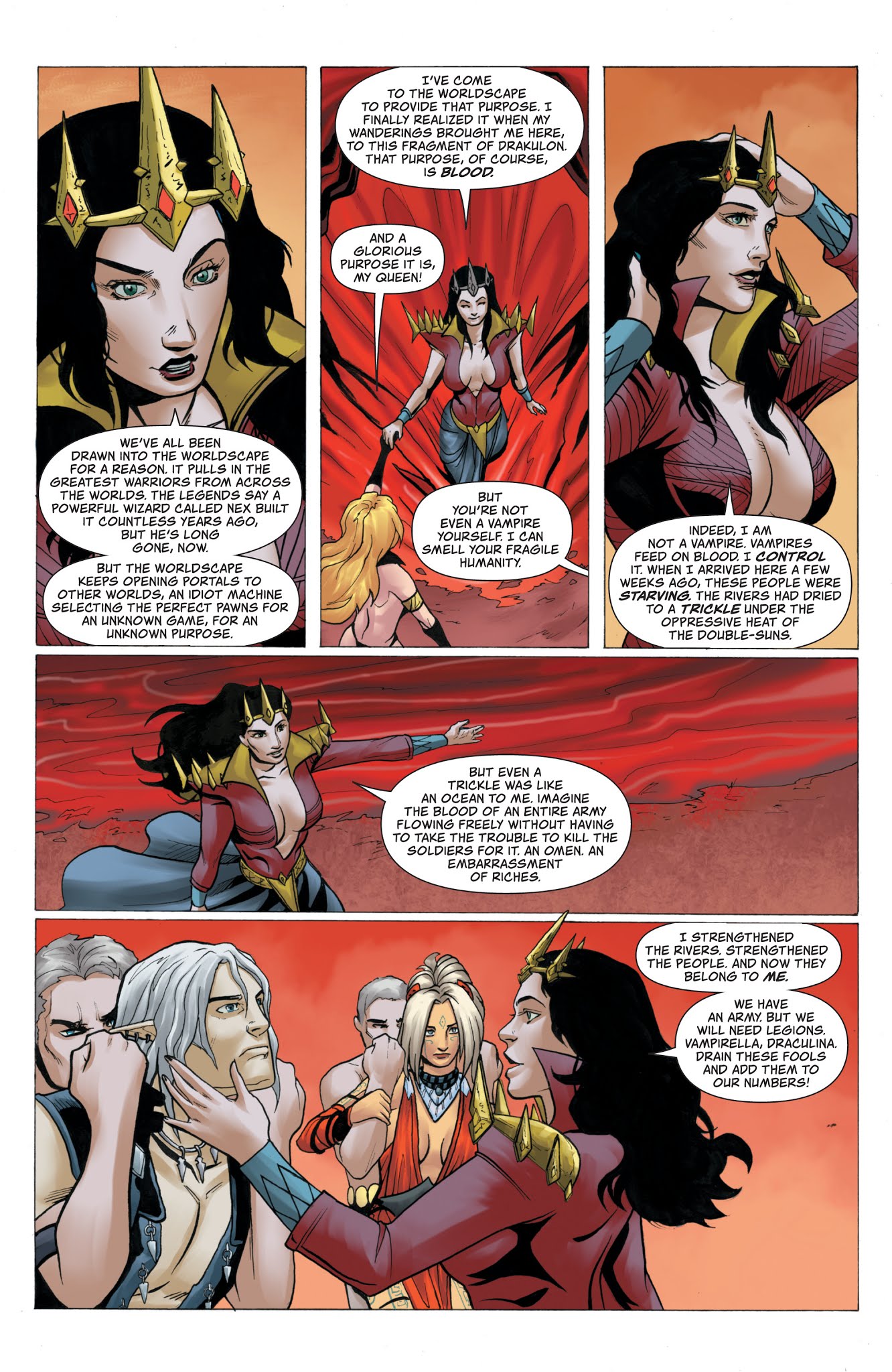 Read online Pathfinder: Worldscape (2018) comic -  Issue # Vampirella - 19