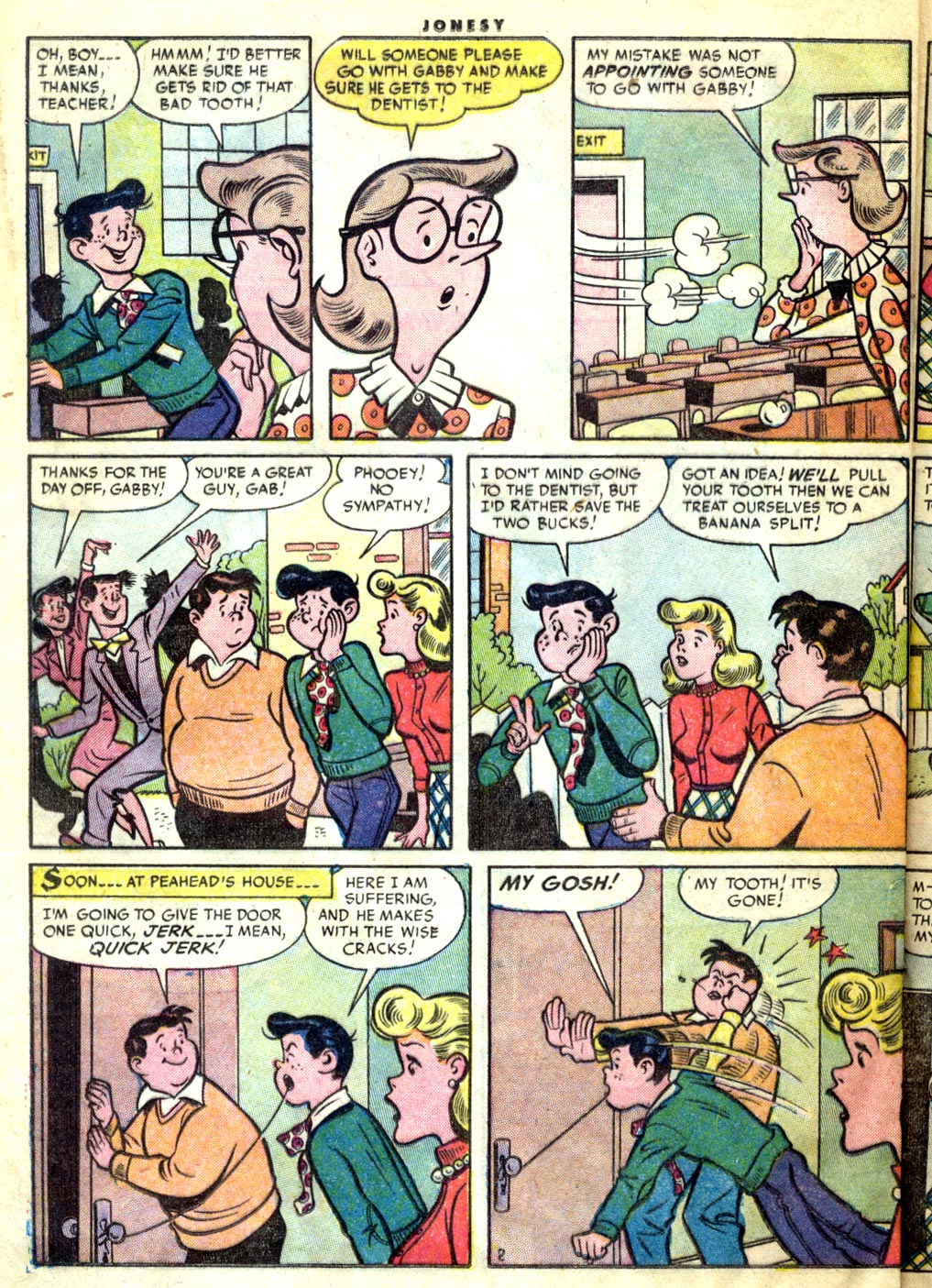 Read online Jonesy (1953) comic -  Issue #6 - 24