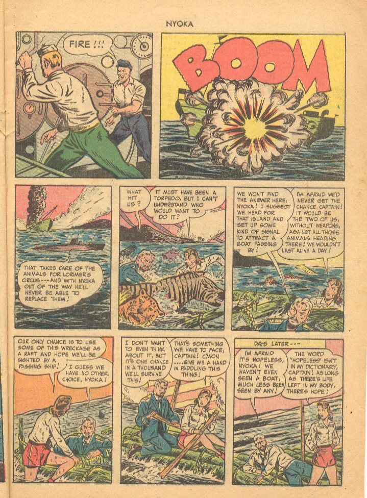 Read online Nyoka the Jungle Girl (1945) comic -  Issue #36 - 5
