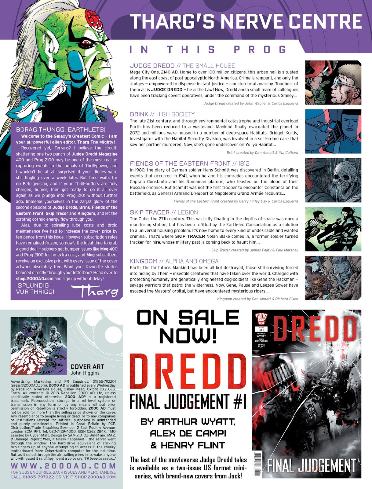 2000 AD issue 2101 - Page 2