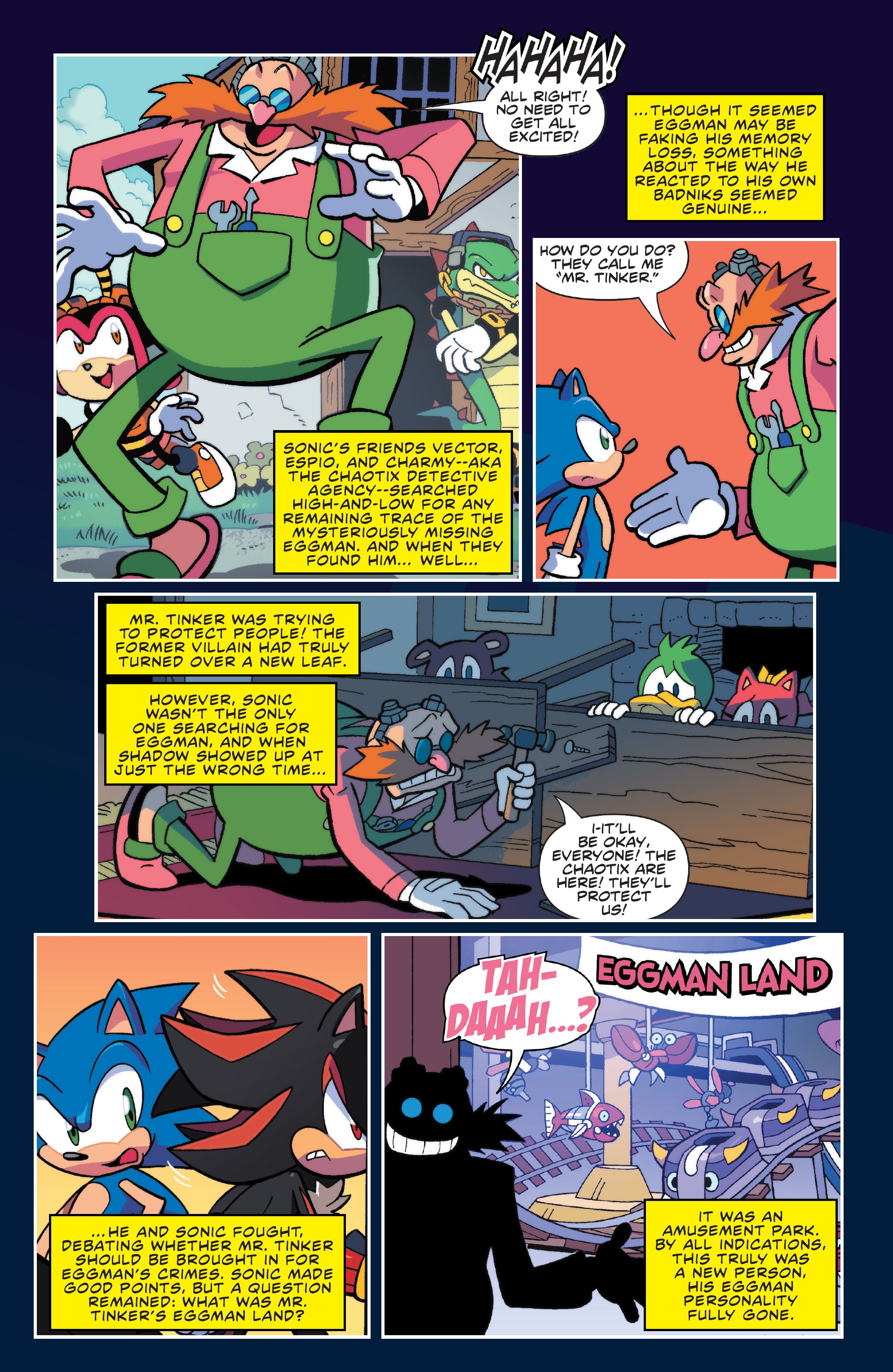 Read online Free Comic Book Day 2021 comic -  Issue # Sonic the Hedgehog 30th Anniversary Special - 14
