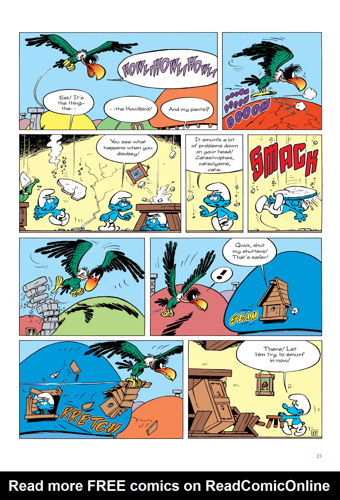 Read online The Smurfs comic -  Issue #6 - 21